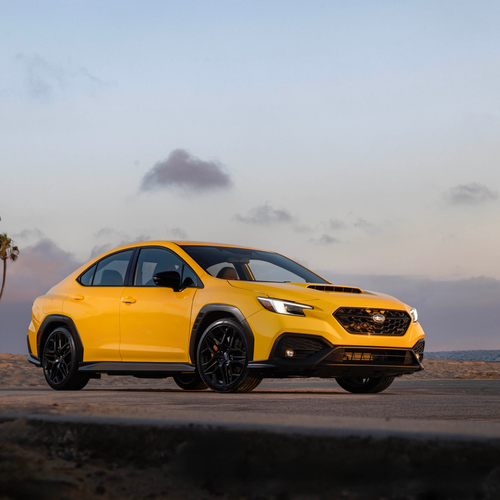 2026 Subaru WRX Series Yellow Front View