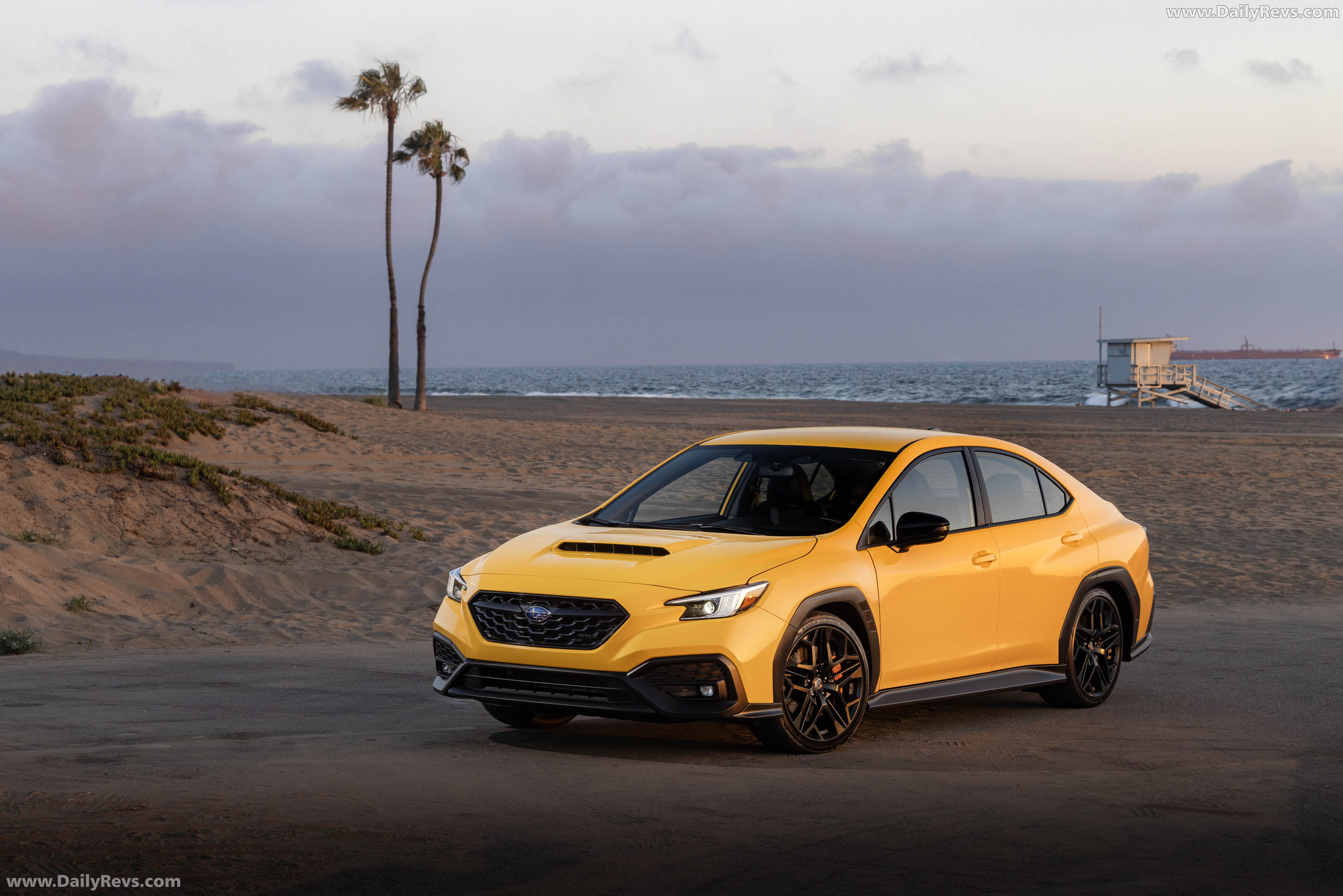 2026 Subaru WRX Series Yellow Front View