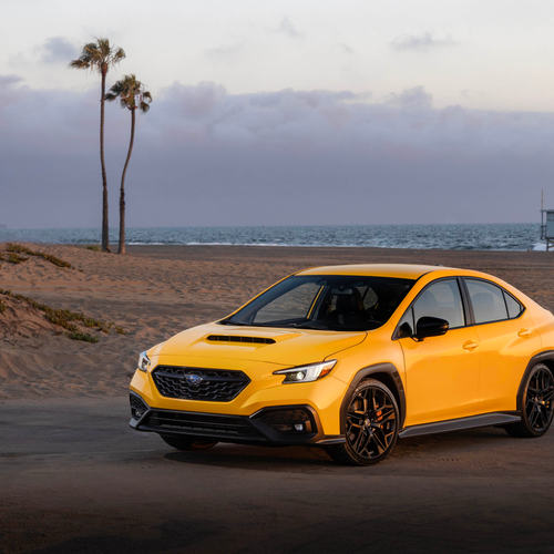 2026 Subaru WRX Series Yellow Front View