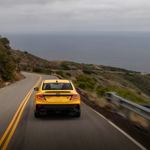 2026 Subaru WRX Series Yellow Rear View