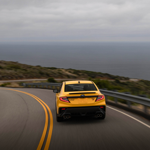 2026 Subaru WRX Series Yellow Rear View