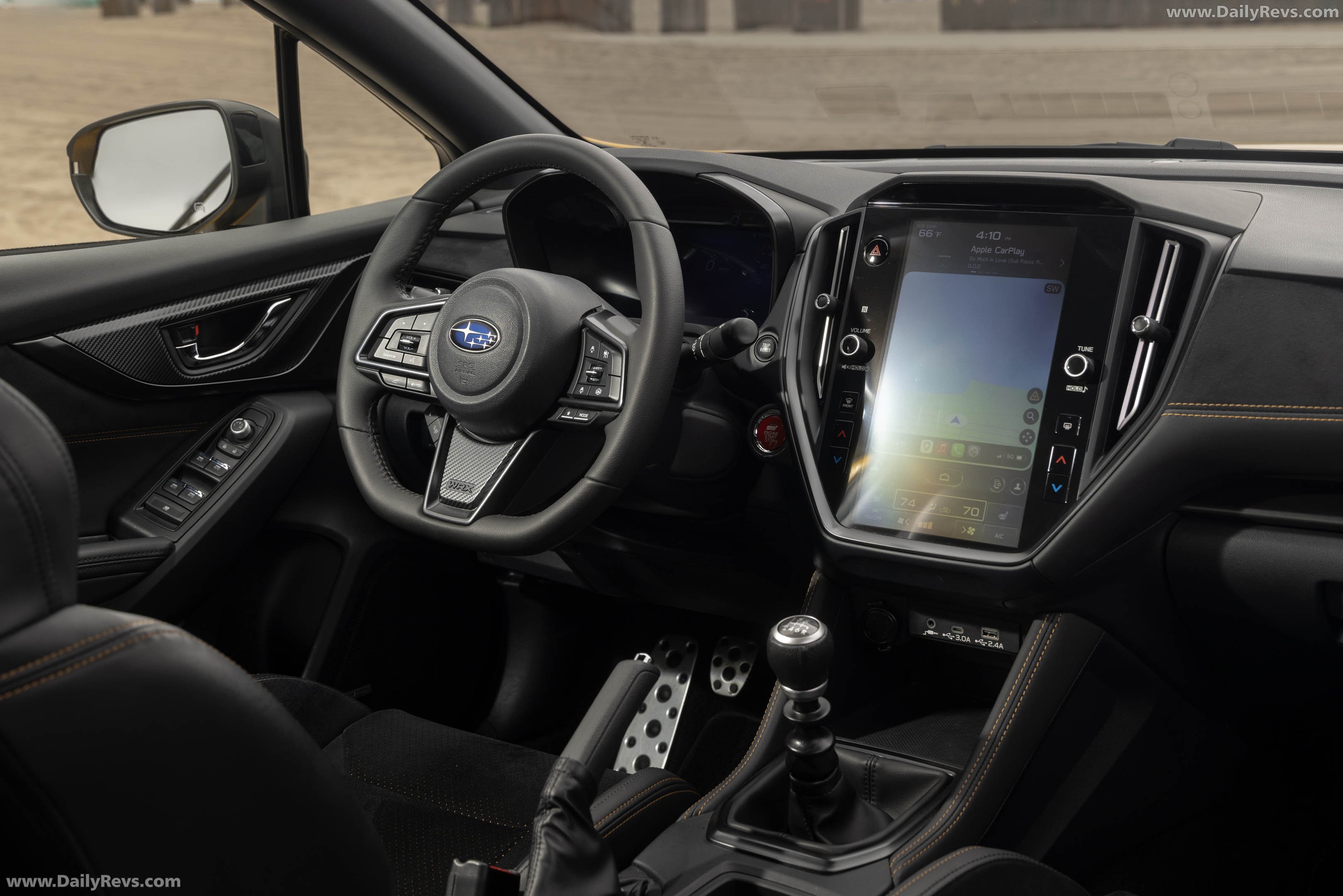 2026 Subaru WRX Series Yellow Interior