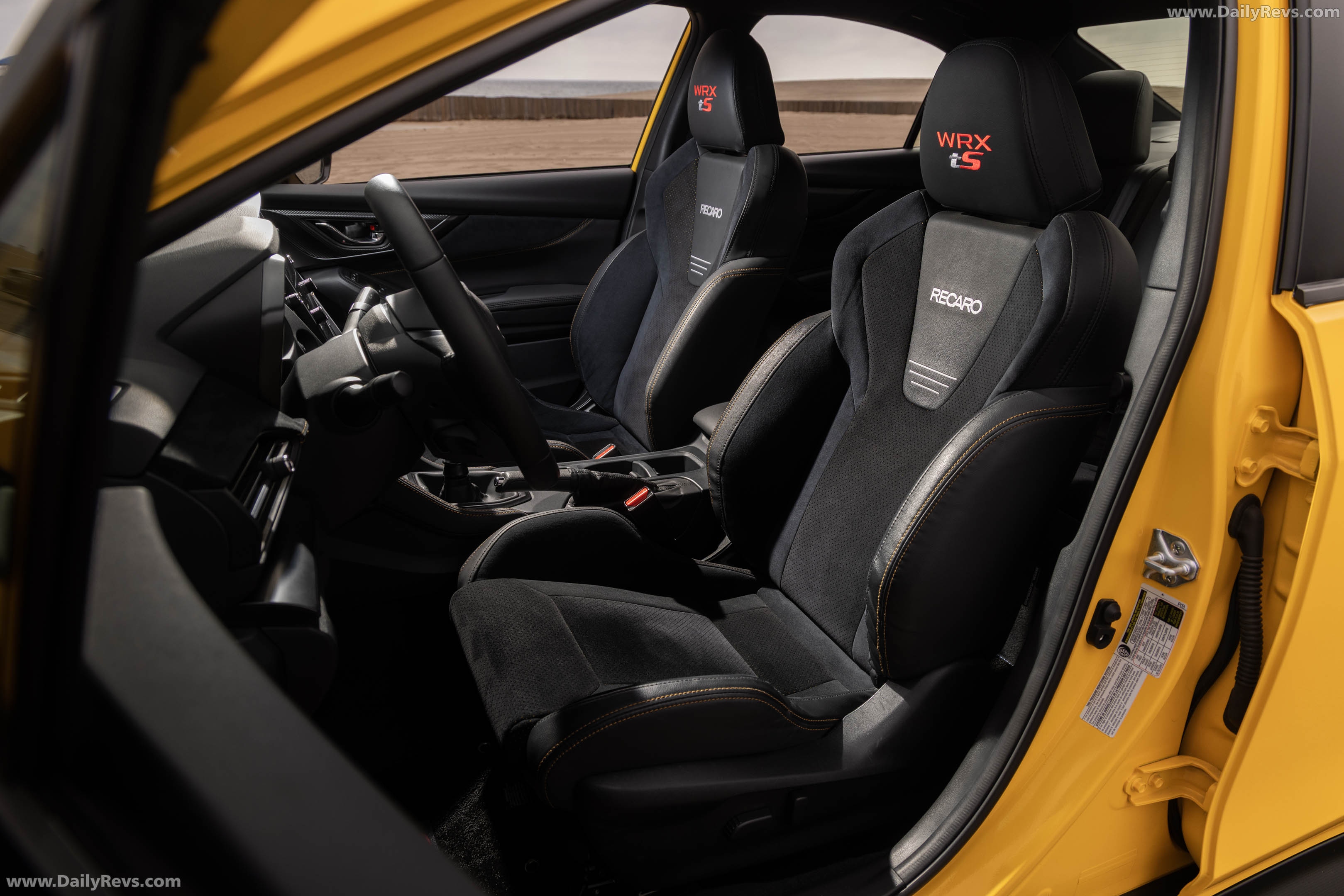 2026 Subaru WRX Series Yellow Interior
