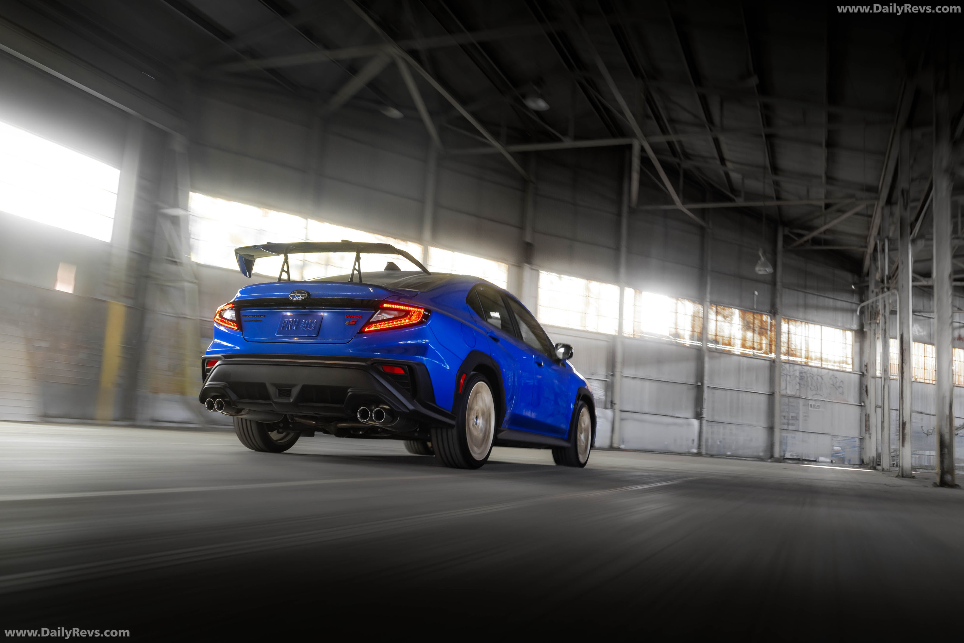2027 Subaru WRX GD25 Rear View