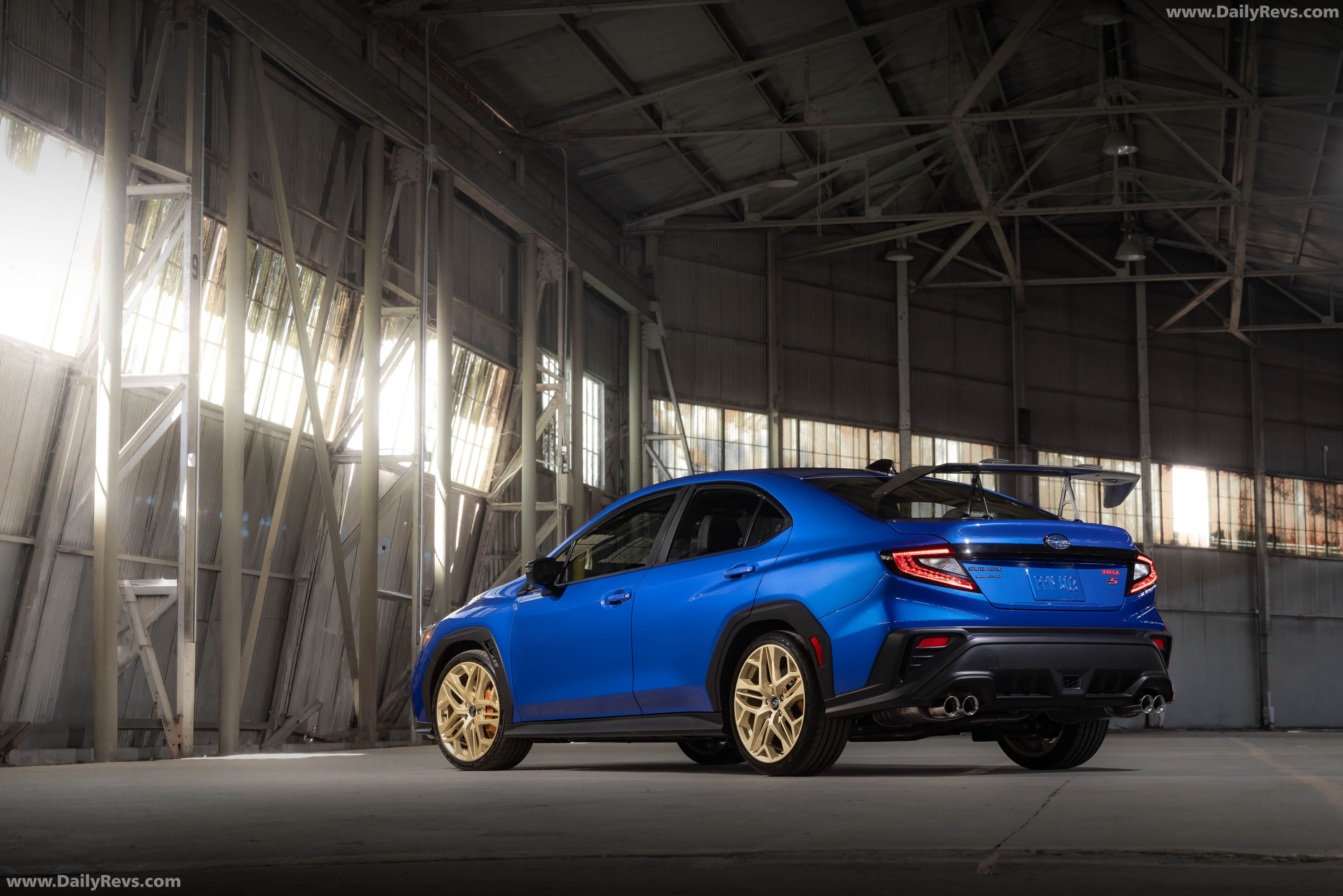 2027 Subaru WRX GD25 Rear View