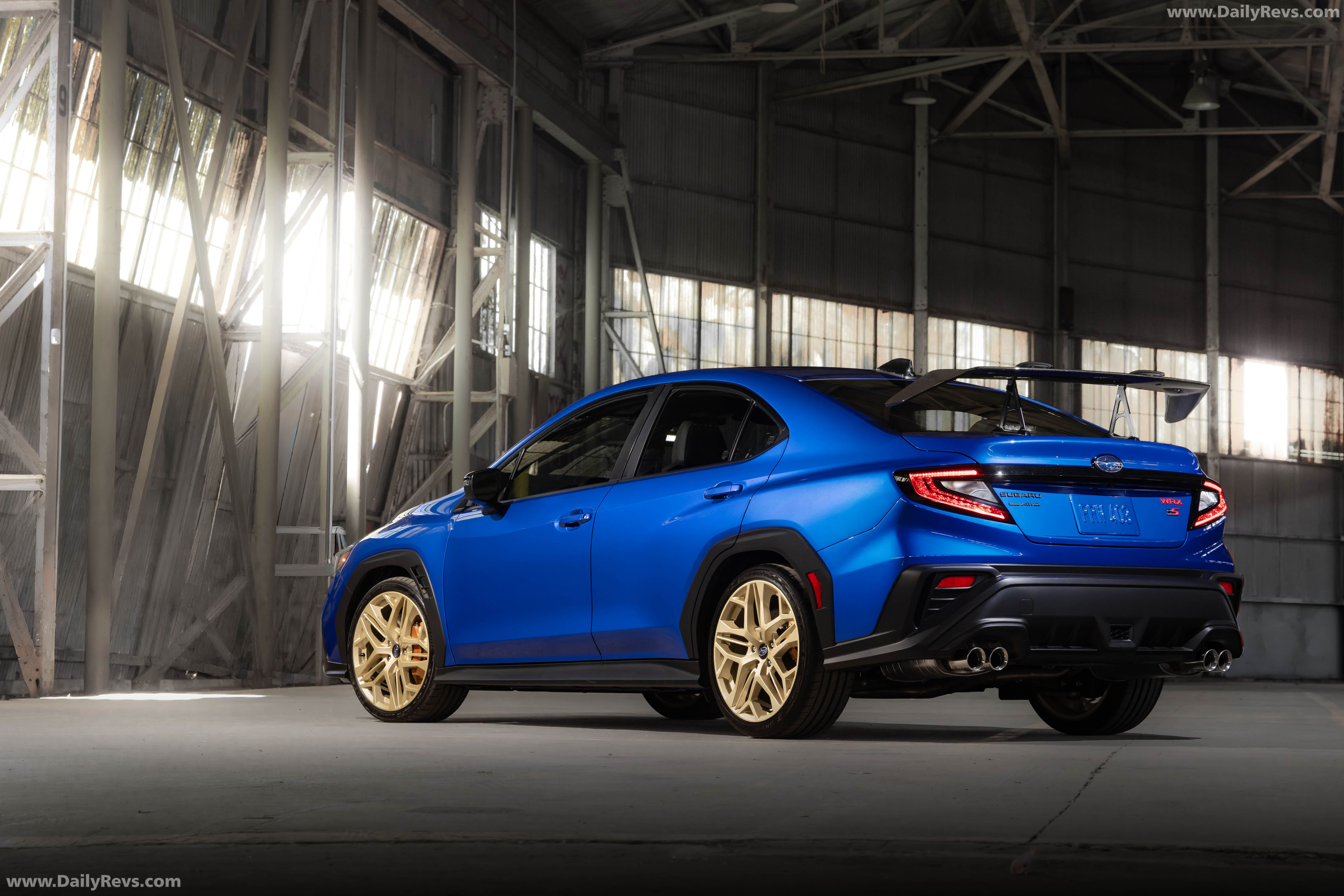 2027 Subaru WRX GD25 Rear View