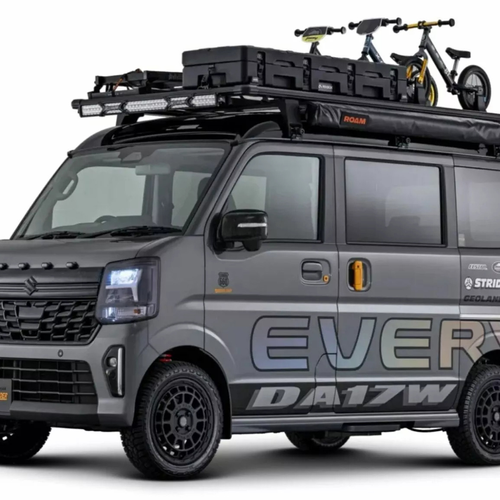 2025 Suzuki Every Wagon Wanpaku Rider Front View
