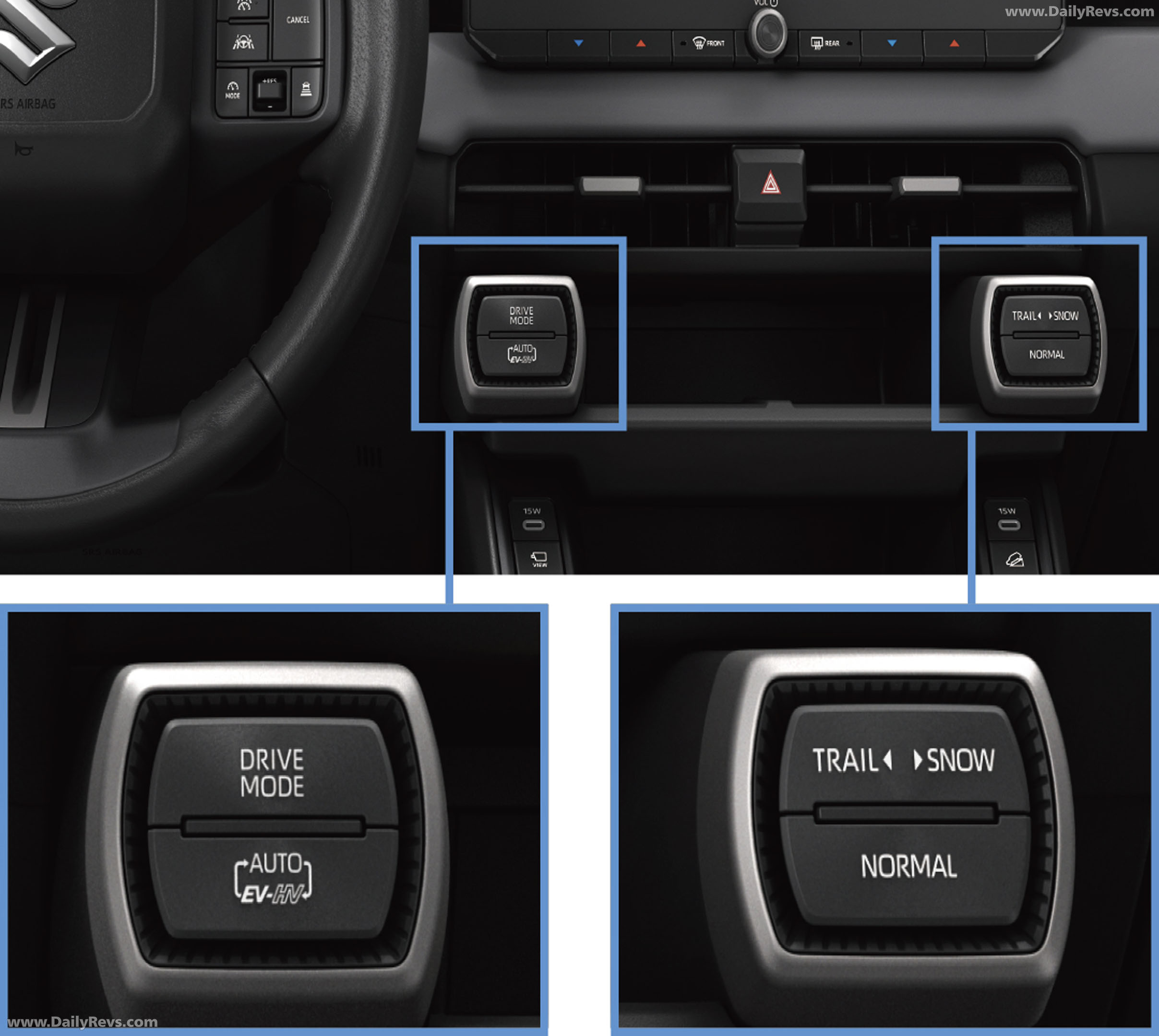2026 Suzuki Across PHEV Interior