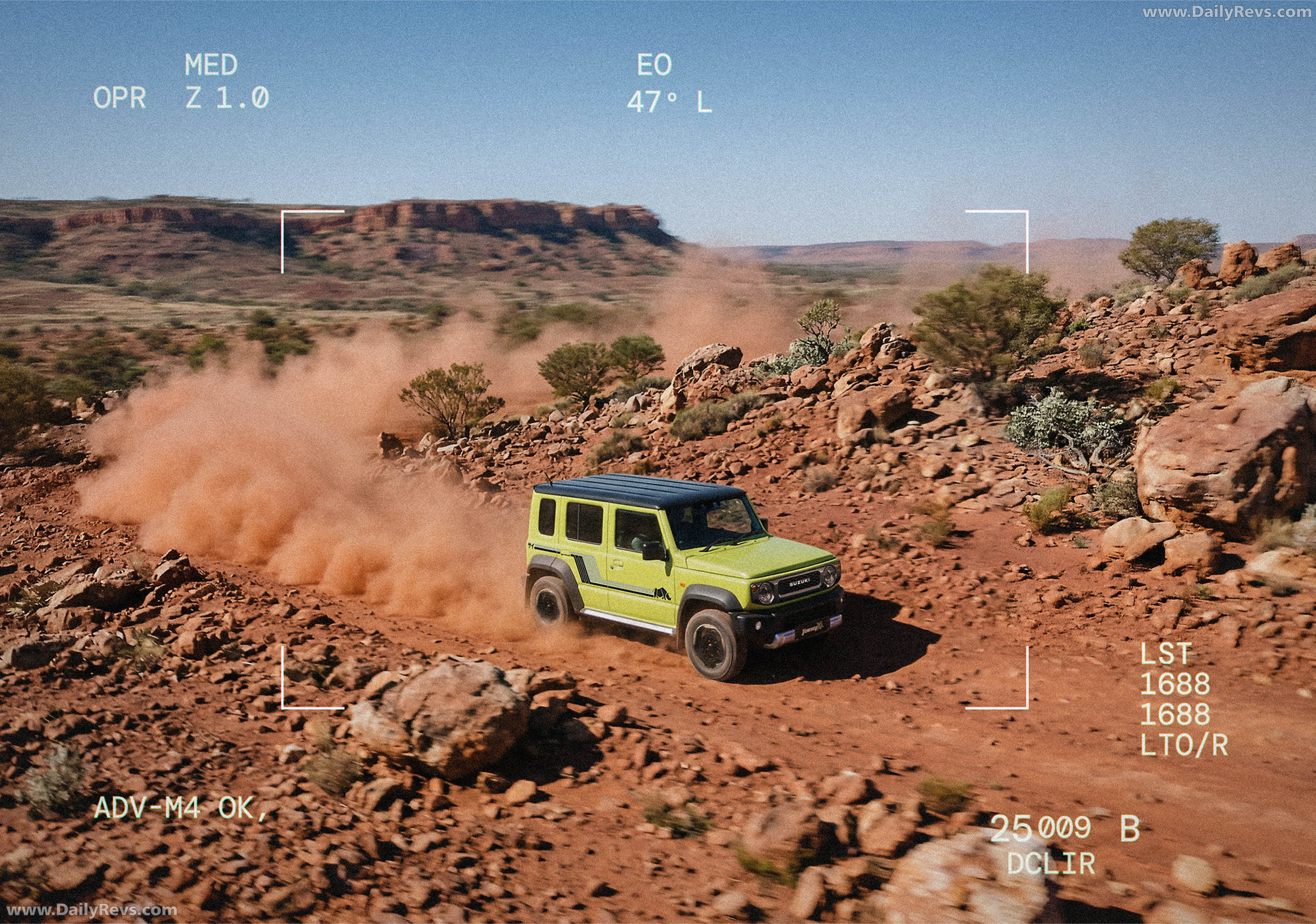 2026 Suzuki Jimny Rhino Top View
