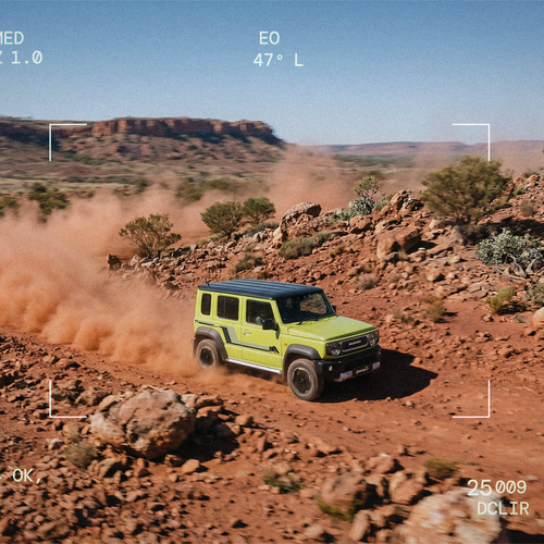 2026 Suzuki Jimny Rhino Top View