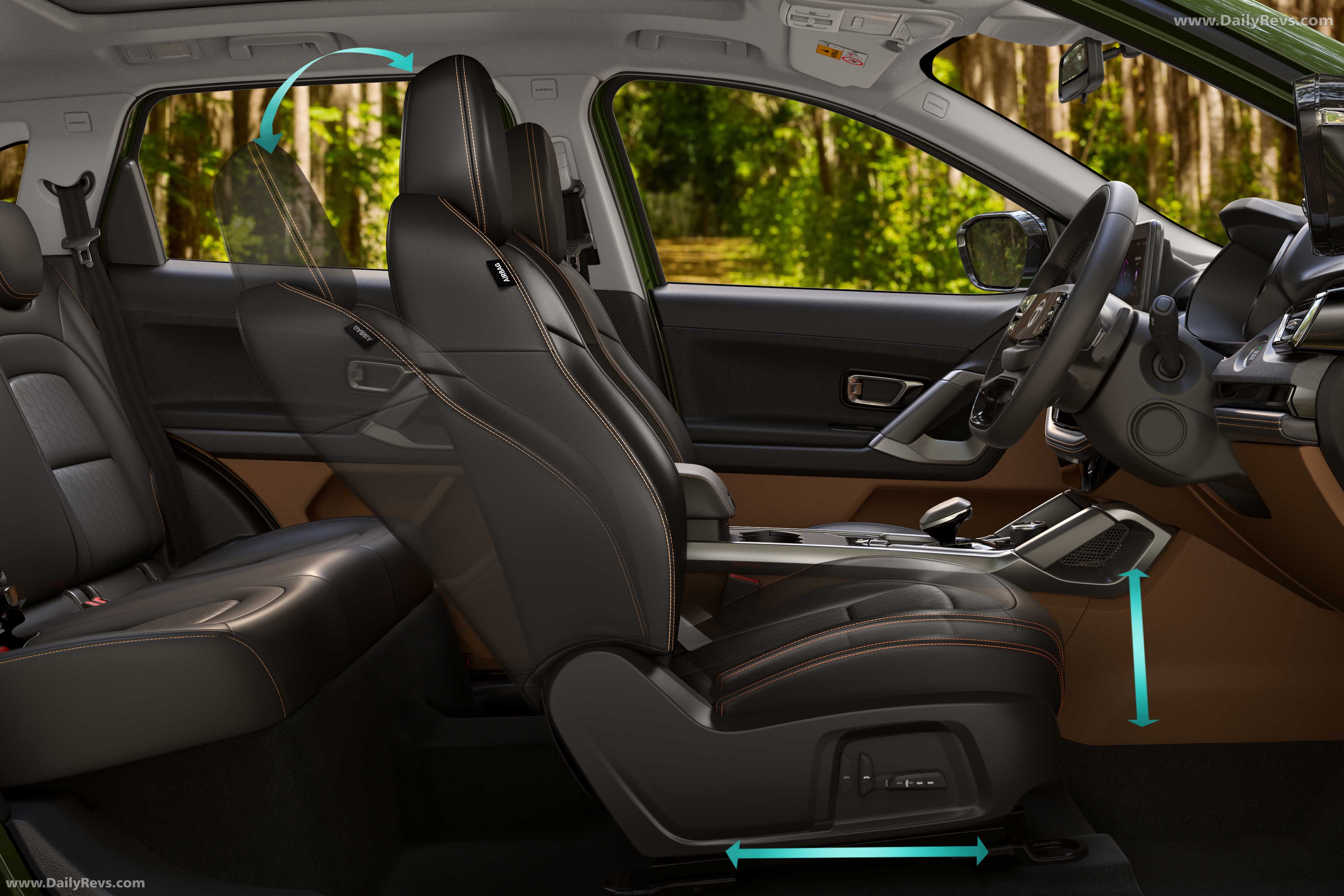 2025 Tata Motors Harrier Adventure X Interior