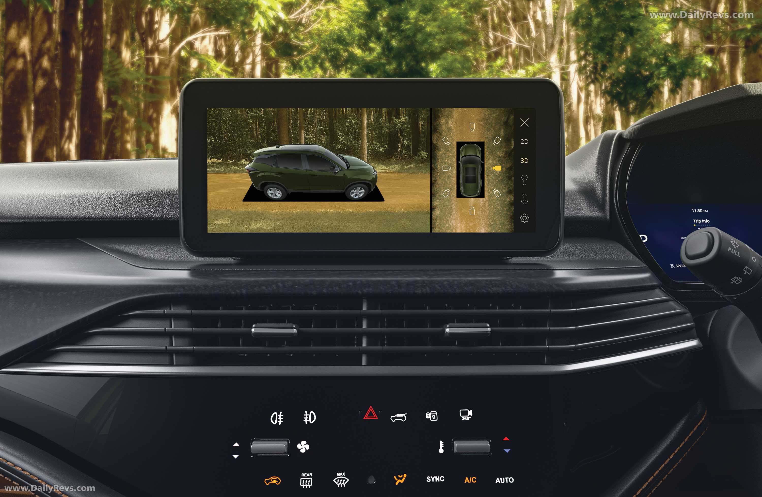 2025 Tata Motors Harrier Adventure X Interior