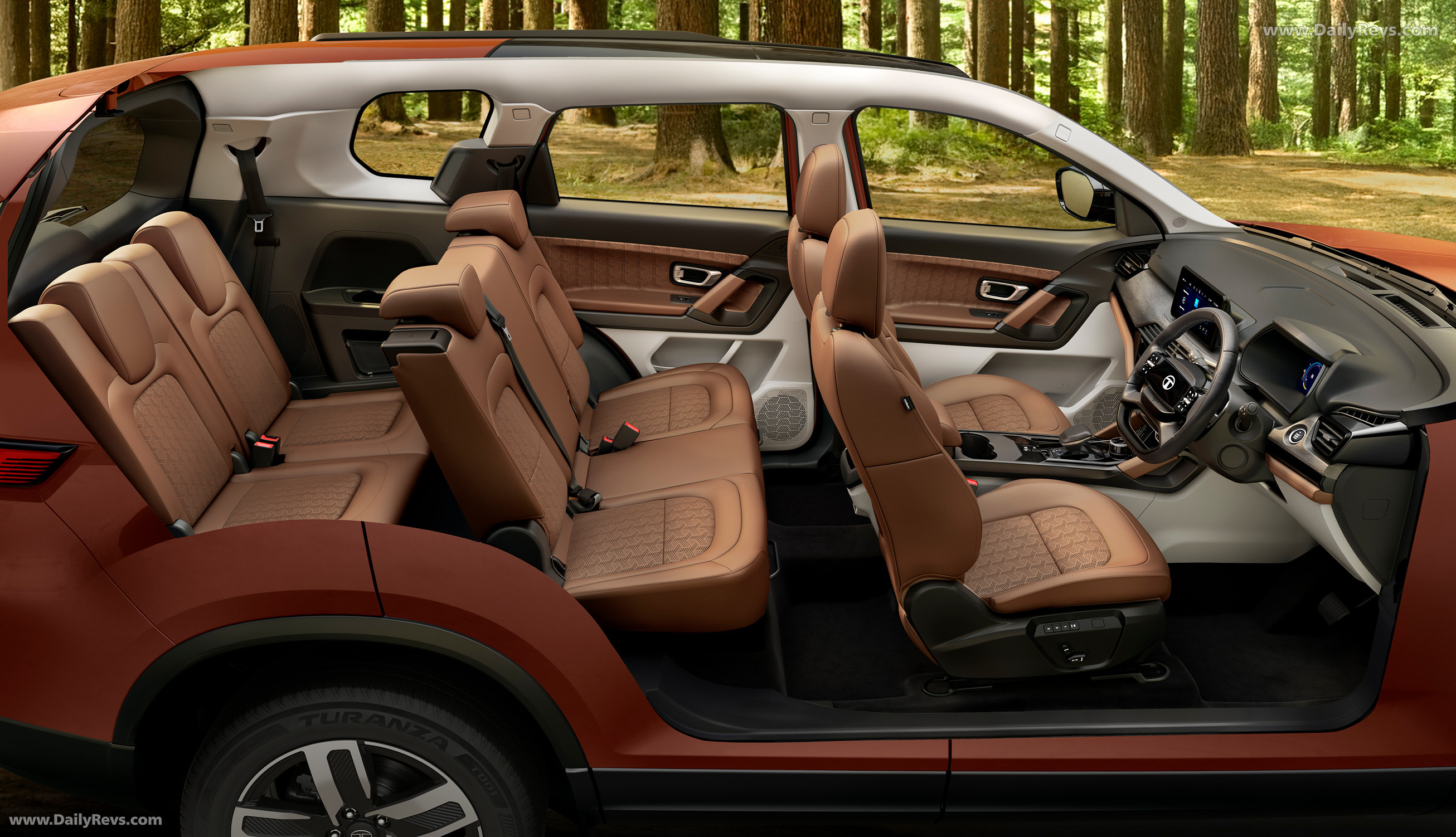 2025 Tata Motors Safari Adventure X Interior