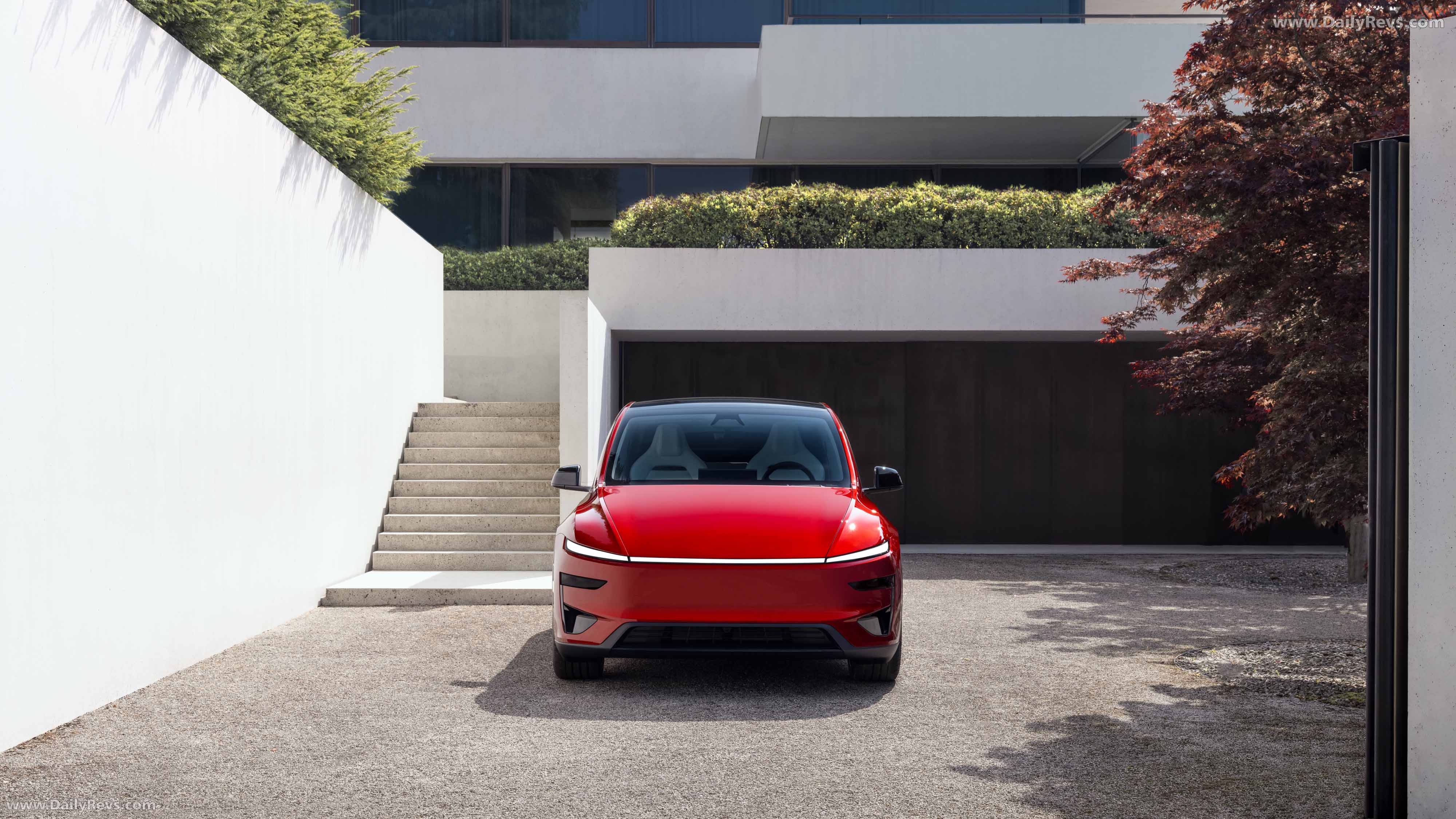 2026 Tesla Model Y Performance Front View