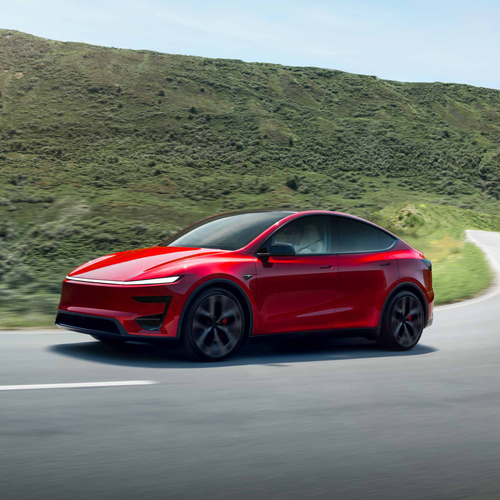 2026 Tesla Model Y Performance Side View