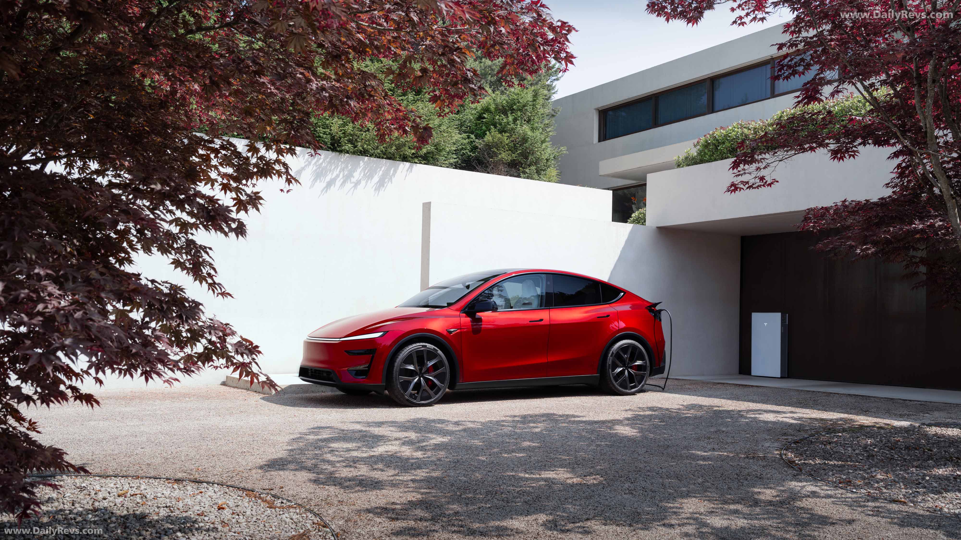 2026 Tesla Model Y Performance Side View