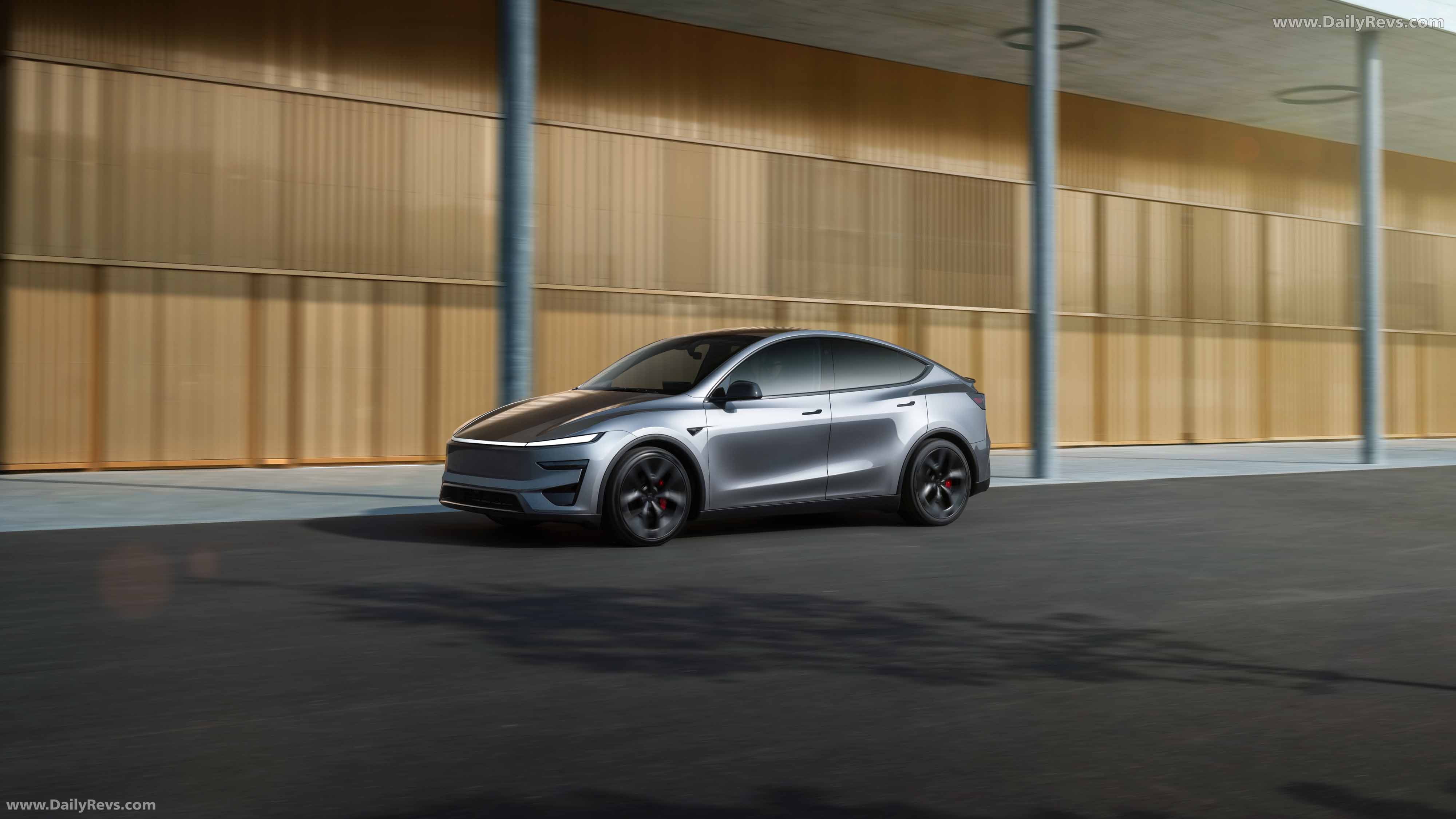 2026 Tesla Model Y Performance Side View