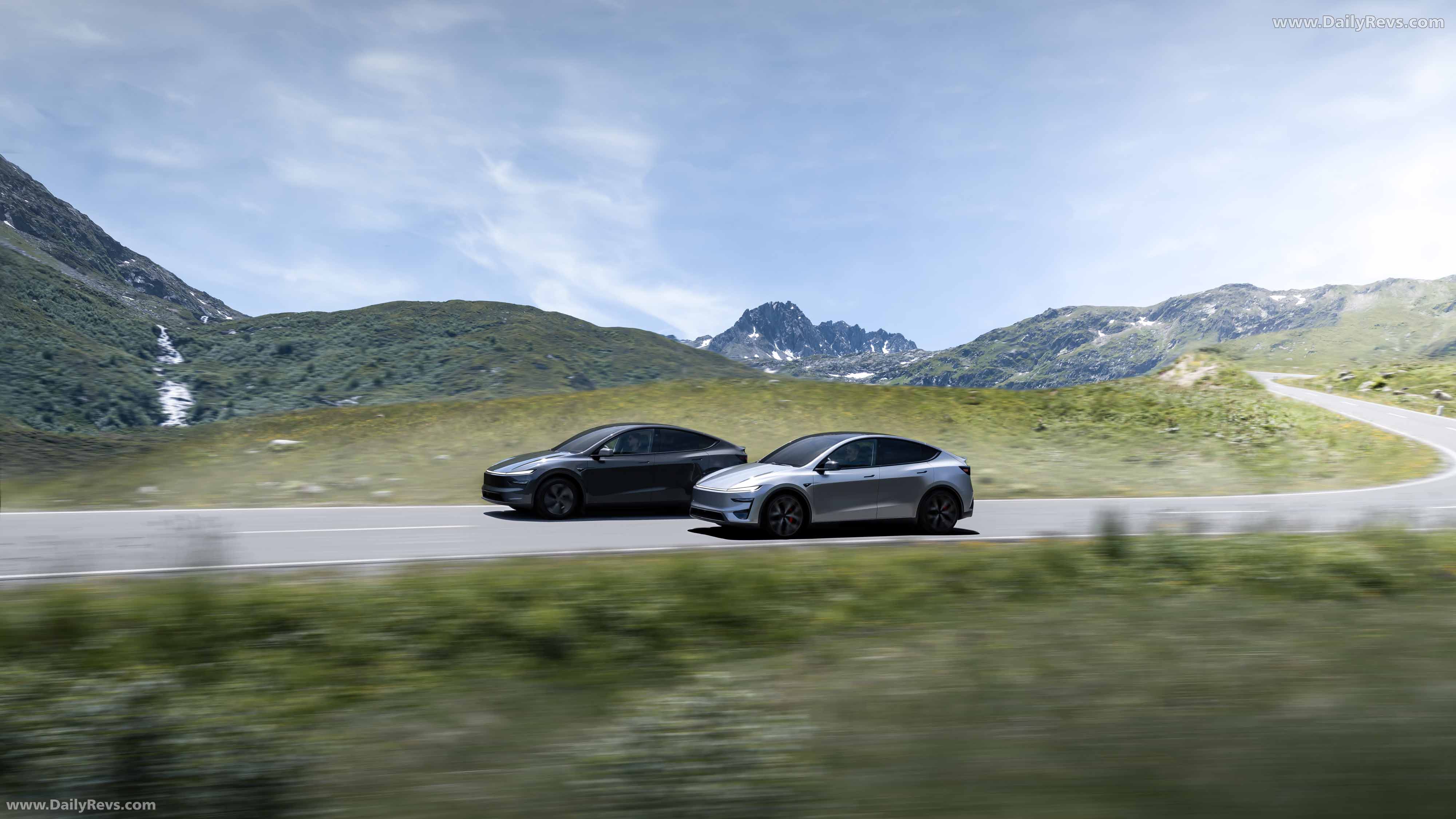 2026 Tesla Model Y Performance Side View