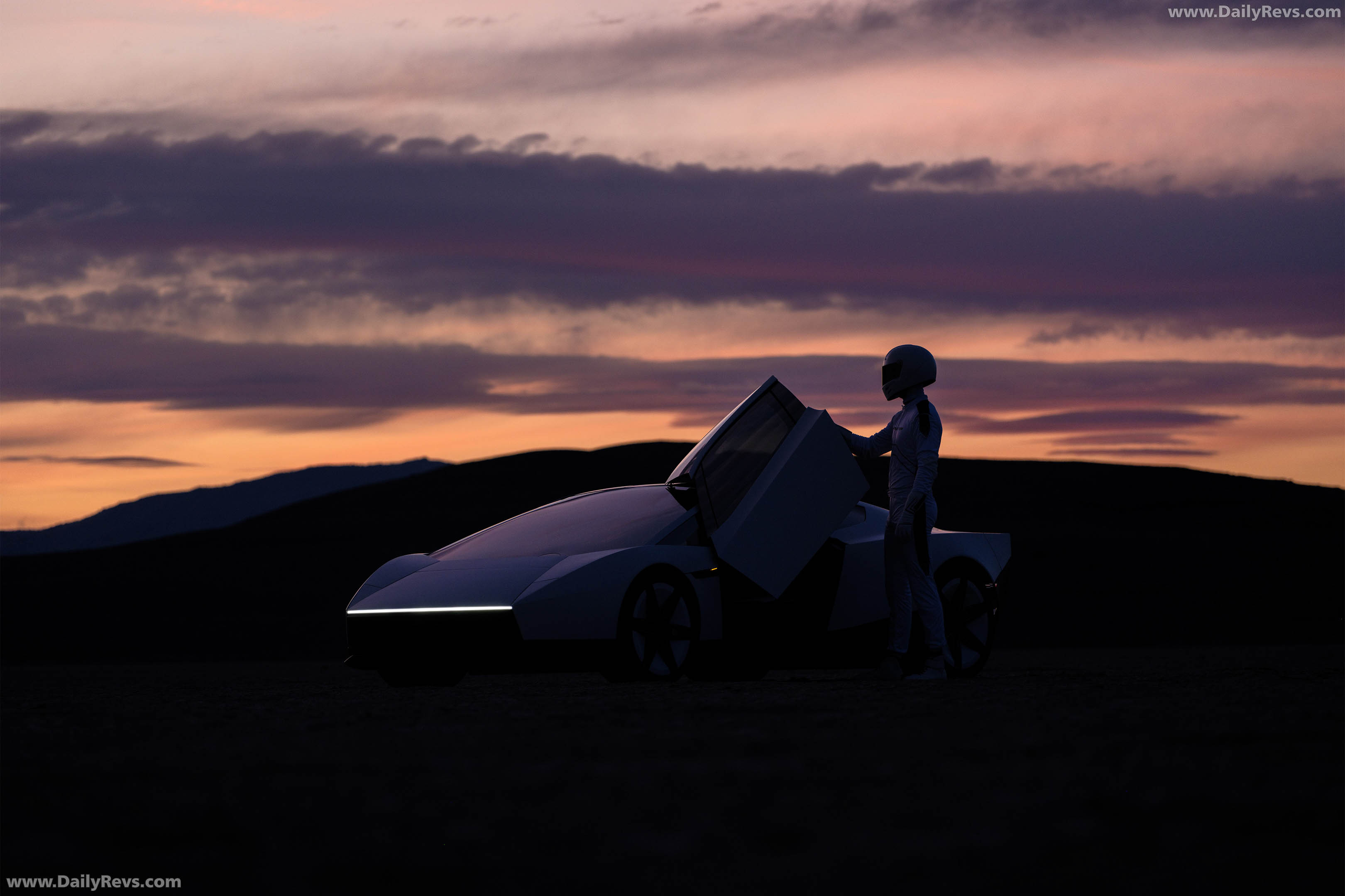 2026 Tesla Roadster Concept Front View