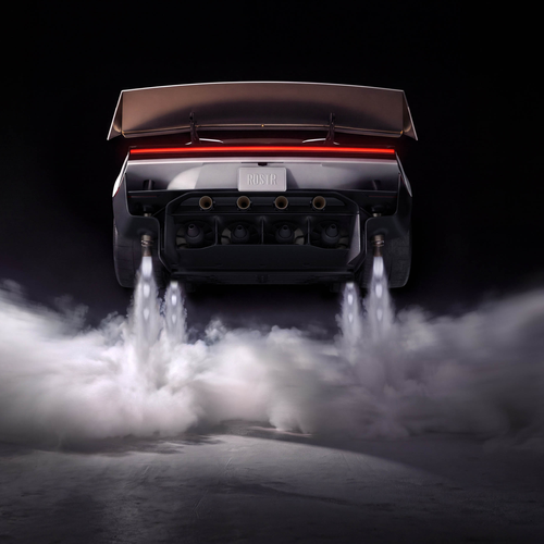 2026 Tesla Roadster Concept Rear View