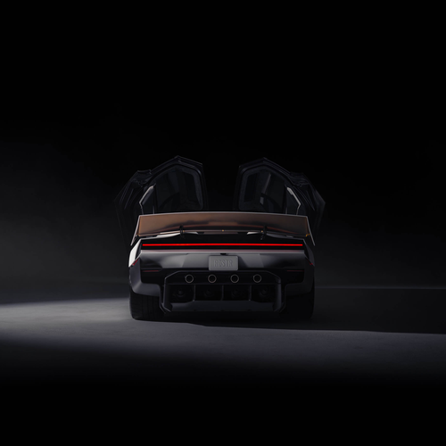 2026 Tesla Roadster Concept Rear View