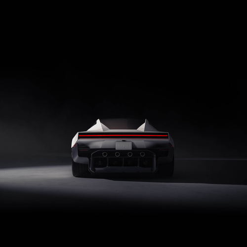 2026 Tesla Roadster Concept Rear View