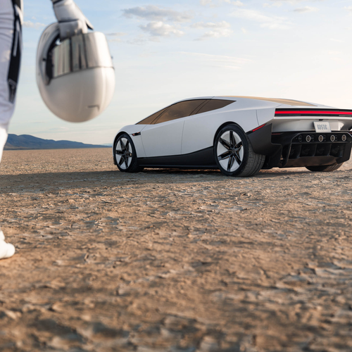 2026 Tesla Roadster Concept Rear View