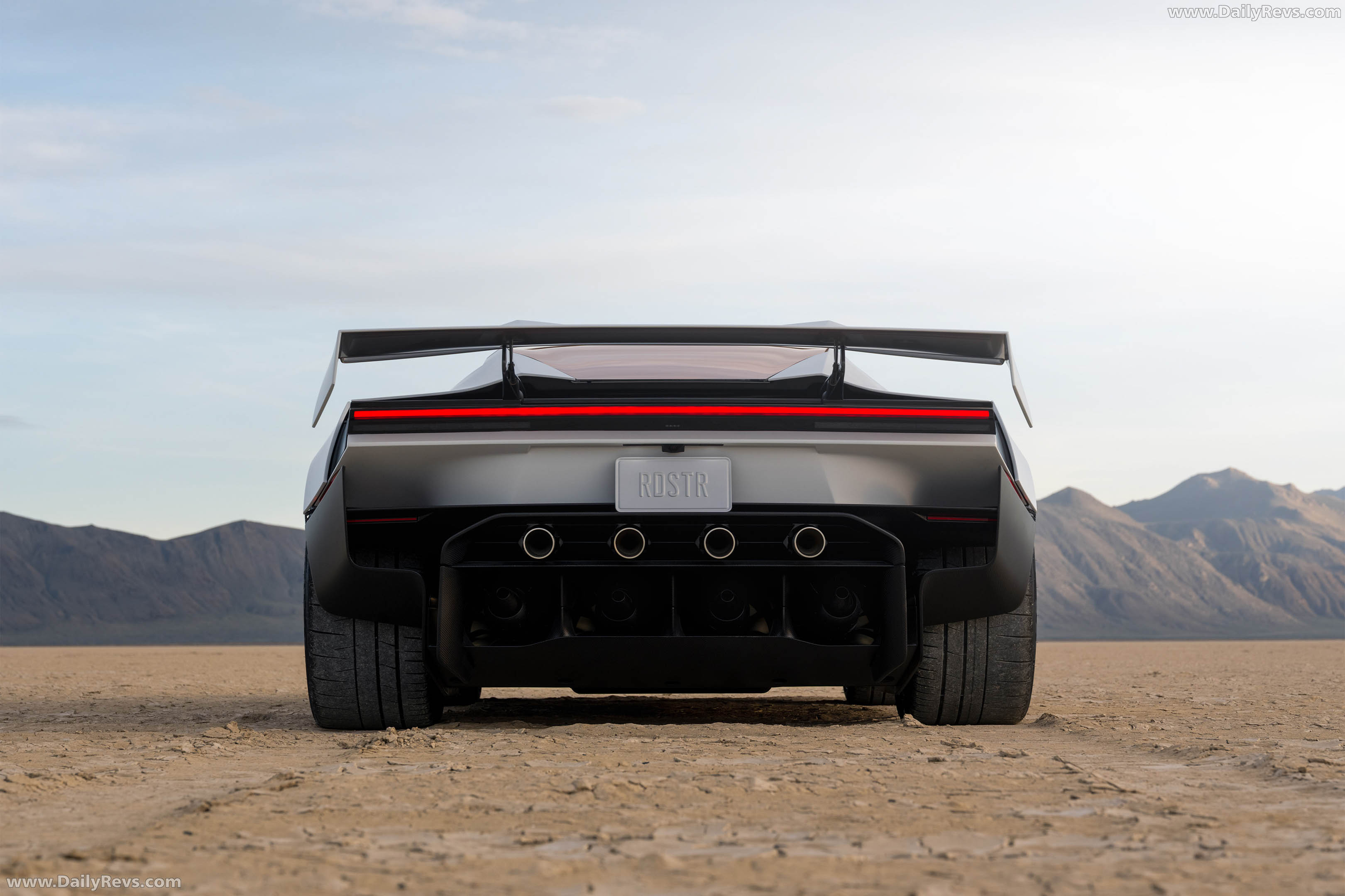 2026 Tesla Roadster Concept Rear View