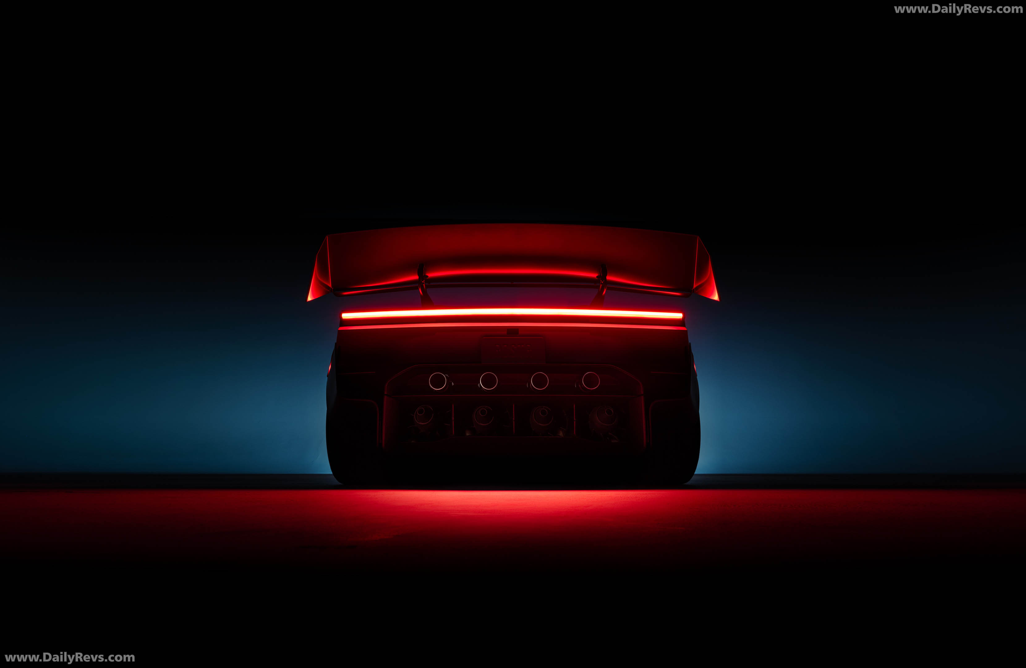 2026 Tesla Roadster Concept Rear View