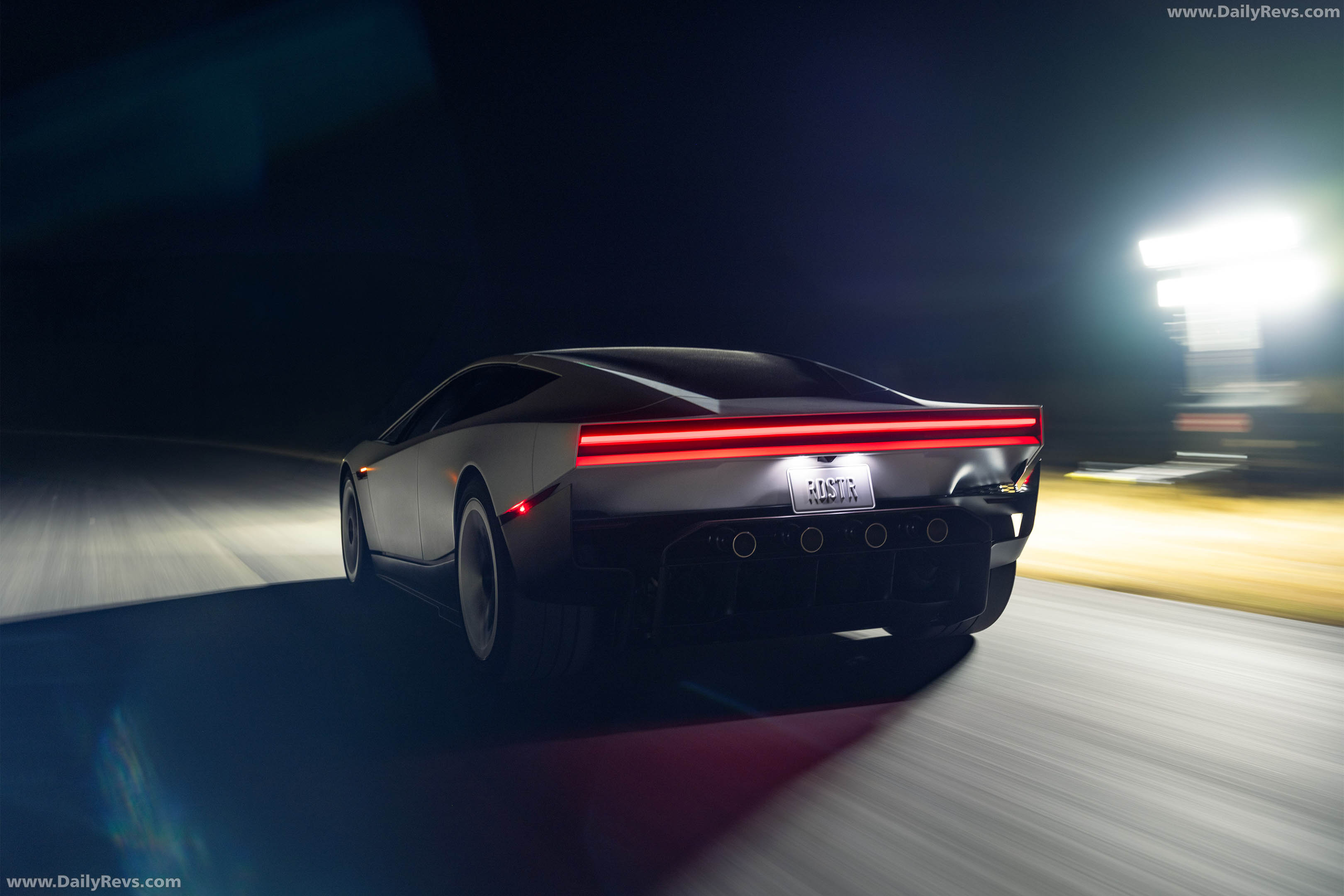 2026 Tesla Roadster Concept Rear View