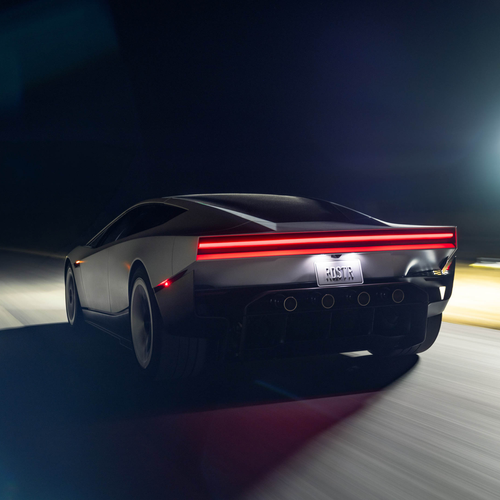 2026 Tesla Roadster Concept Rear View