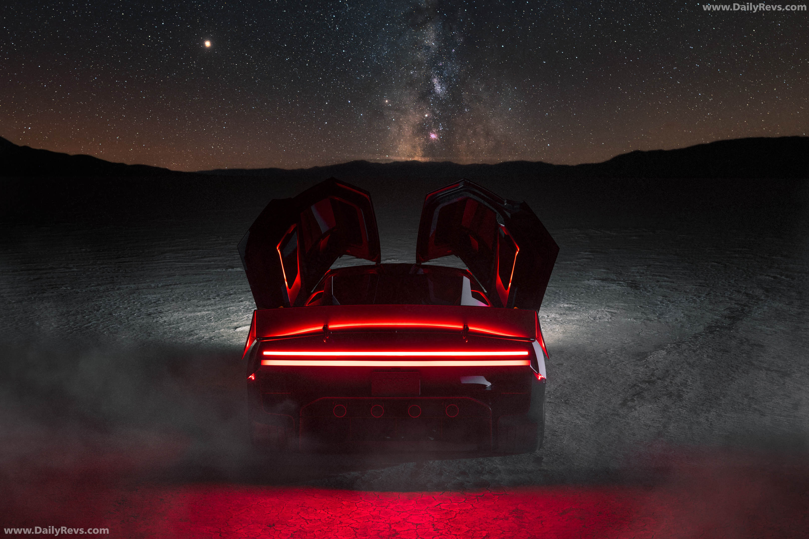 2026 Tesla Roadster Concept Rear View