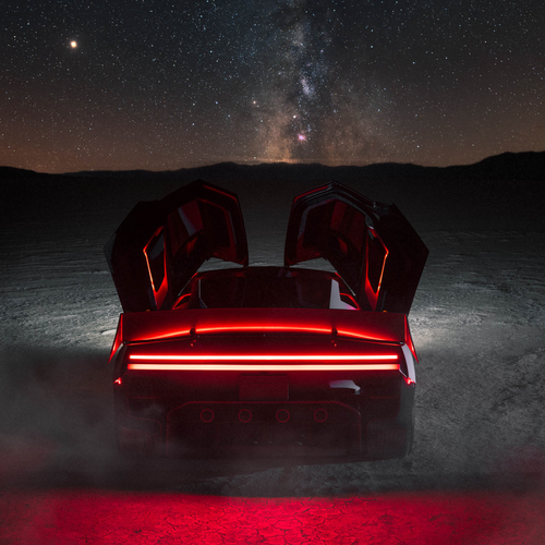 2026 Tesla Roadster Concept Rear View