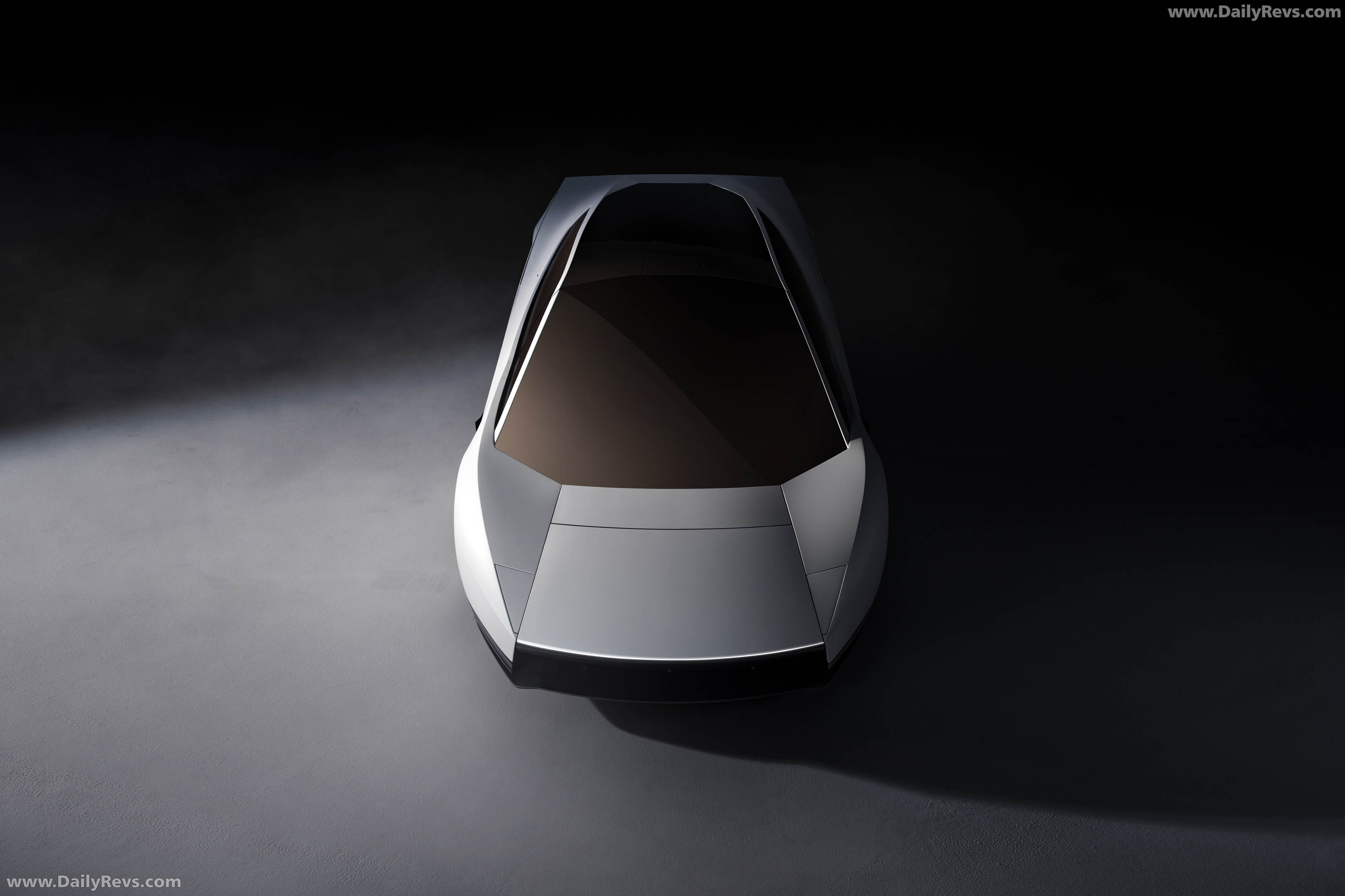 2026 Tesla Roadster Concept Top View