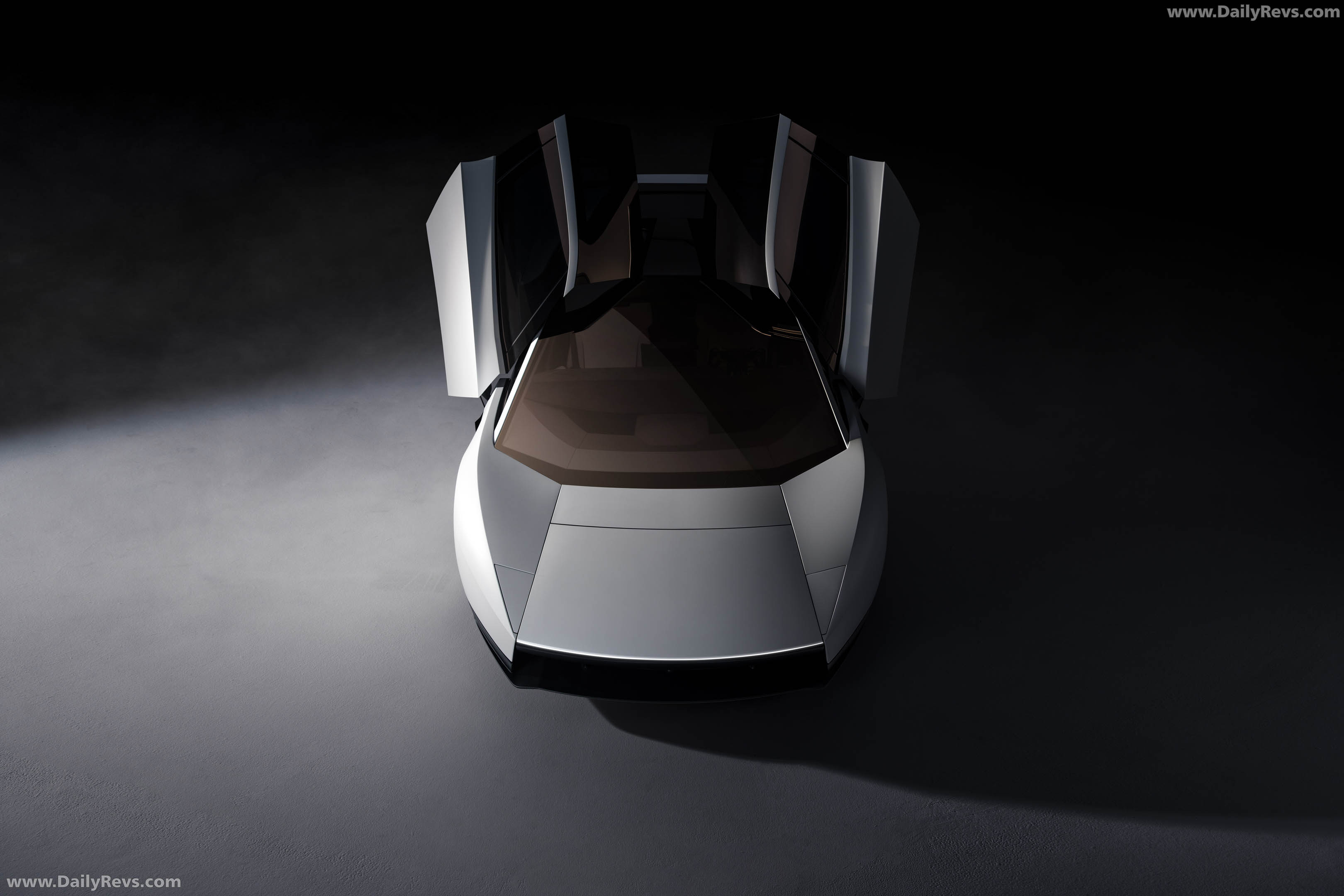 2026 Tesla Roadster Concept Top View