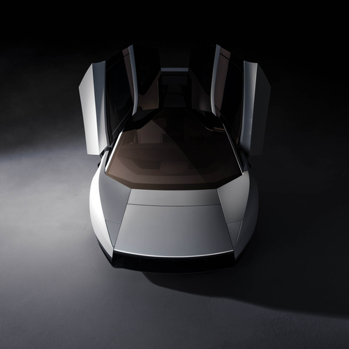 2026 Tesla Roadster Concept Top View