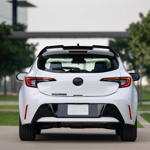 2025  Corolla Hatchback FX Edition Rear View
