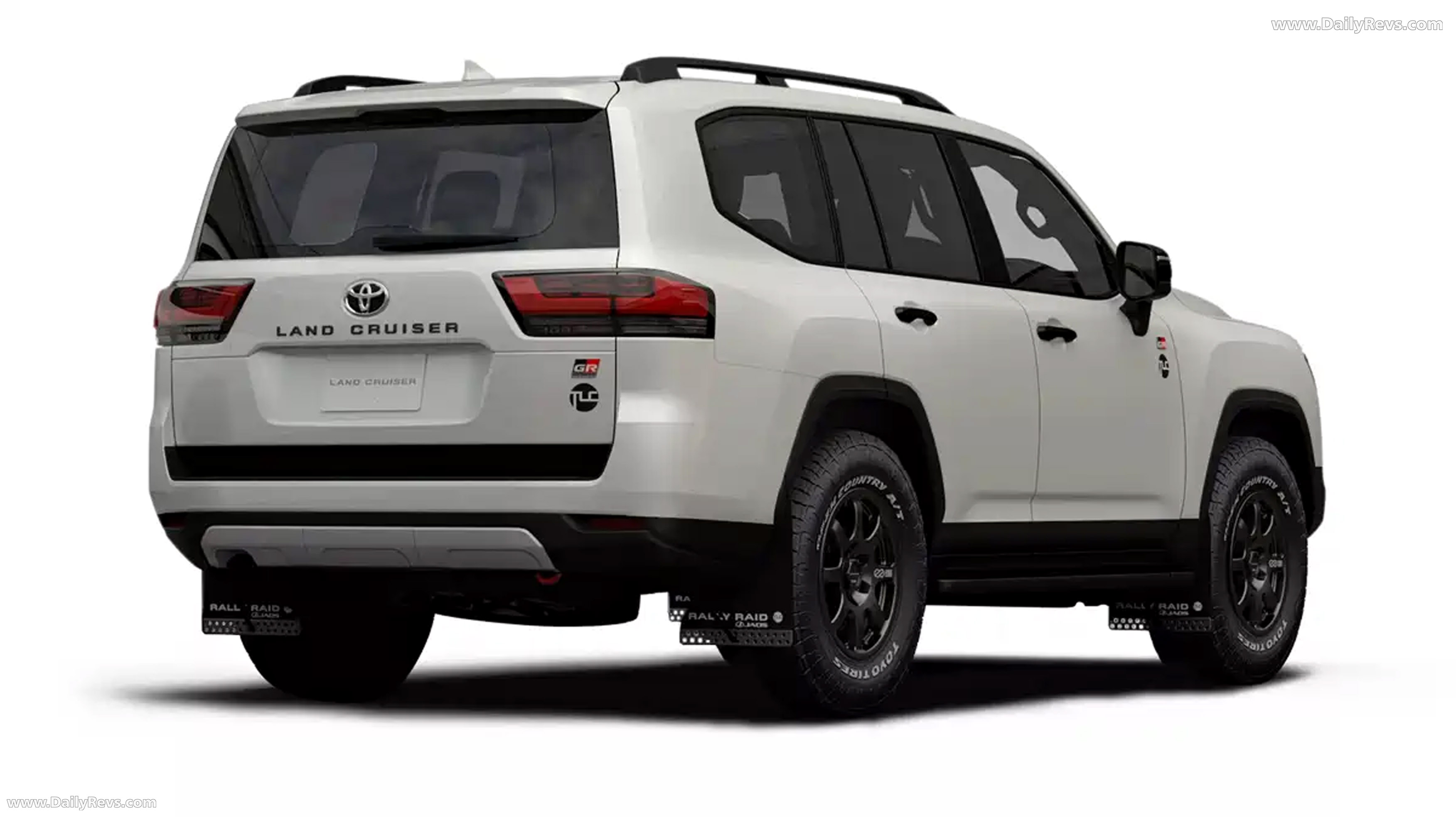 2025 Toyota LandCruiser Rally Raid Edition Rear View