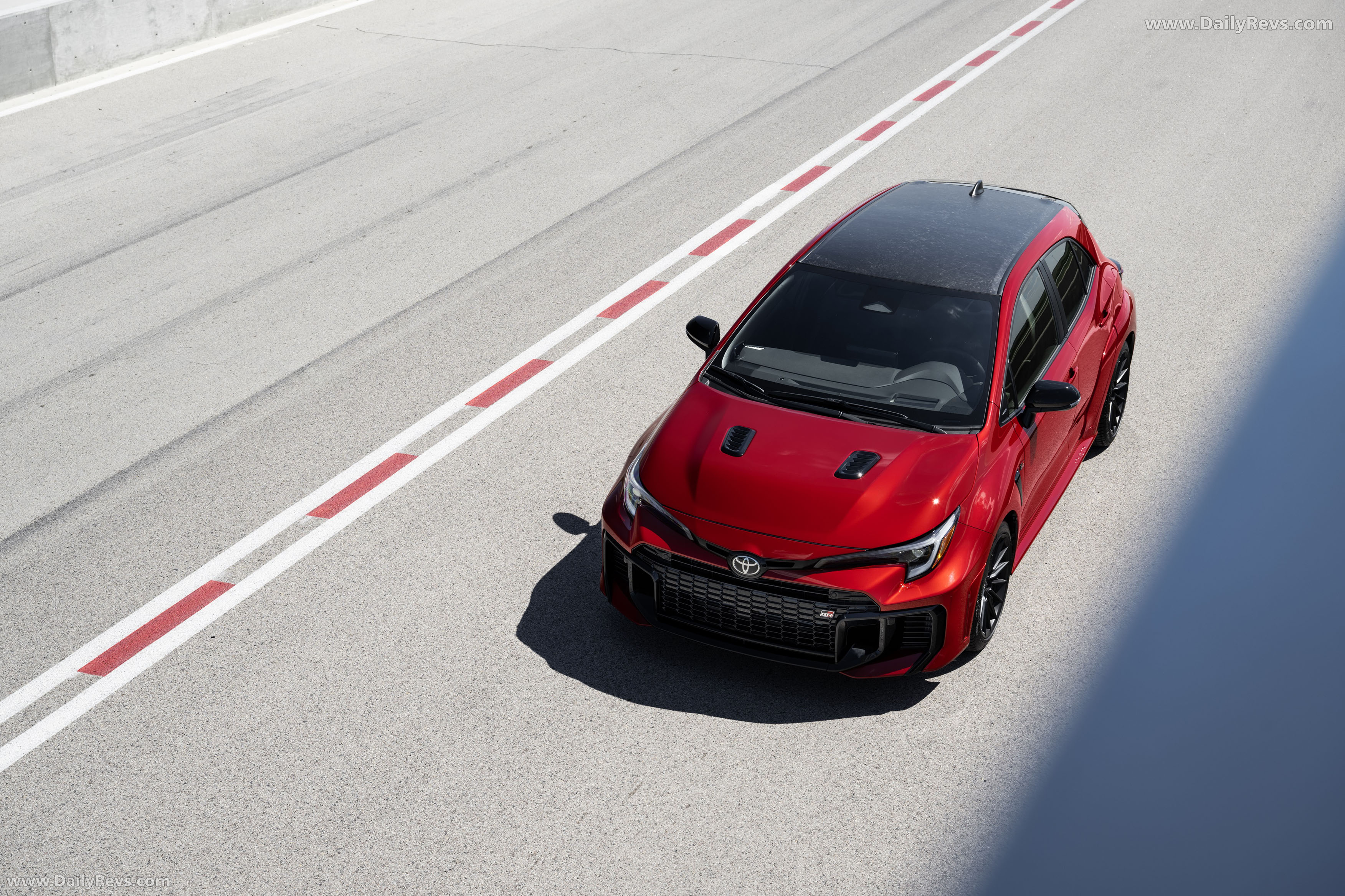 2026 Toyota GR Corolla Premium Plus Top View