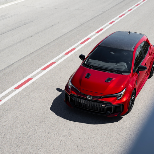 2026 Toyota GR Corolla Premium Plus Top View