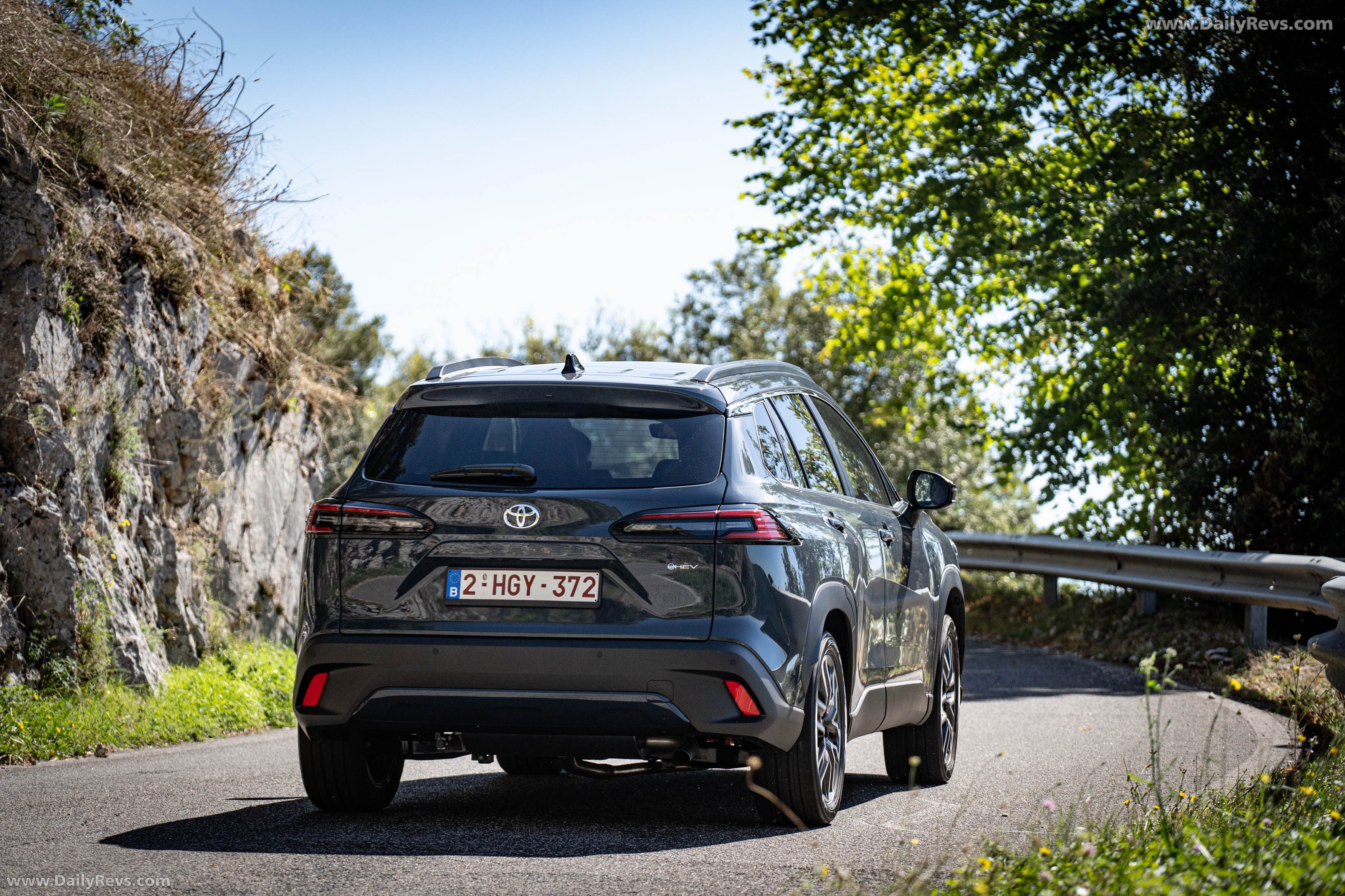 2026 Toyota Corolla Cross European Version Rear View