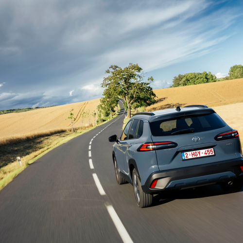 2026 Toyota Corolla Cross European Version Rear View