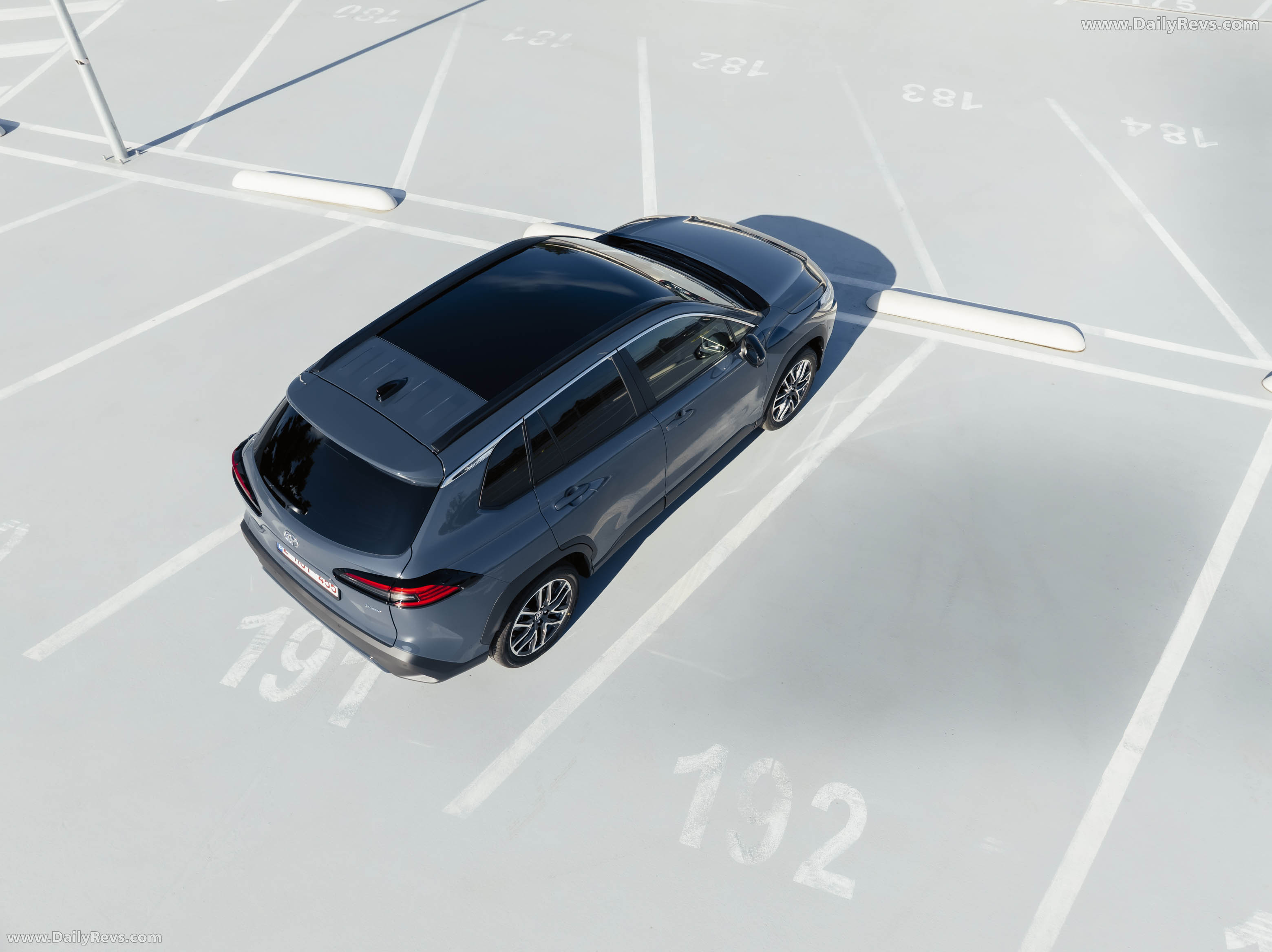 2026 Toyota Corolla Cross European Version Top View