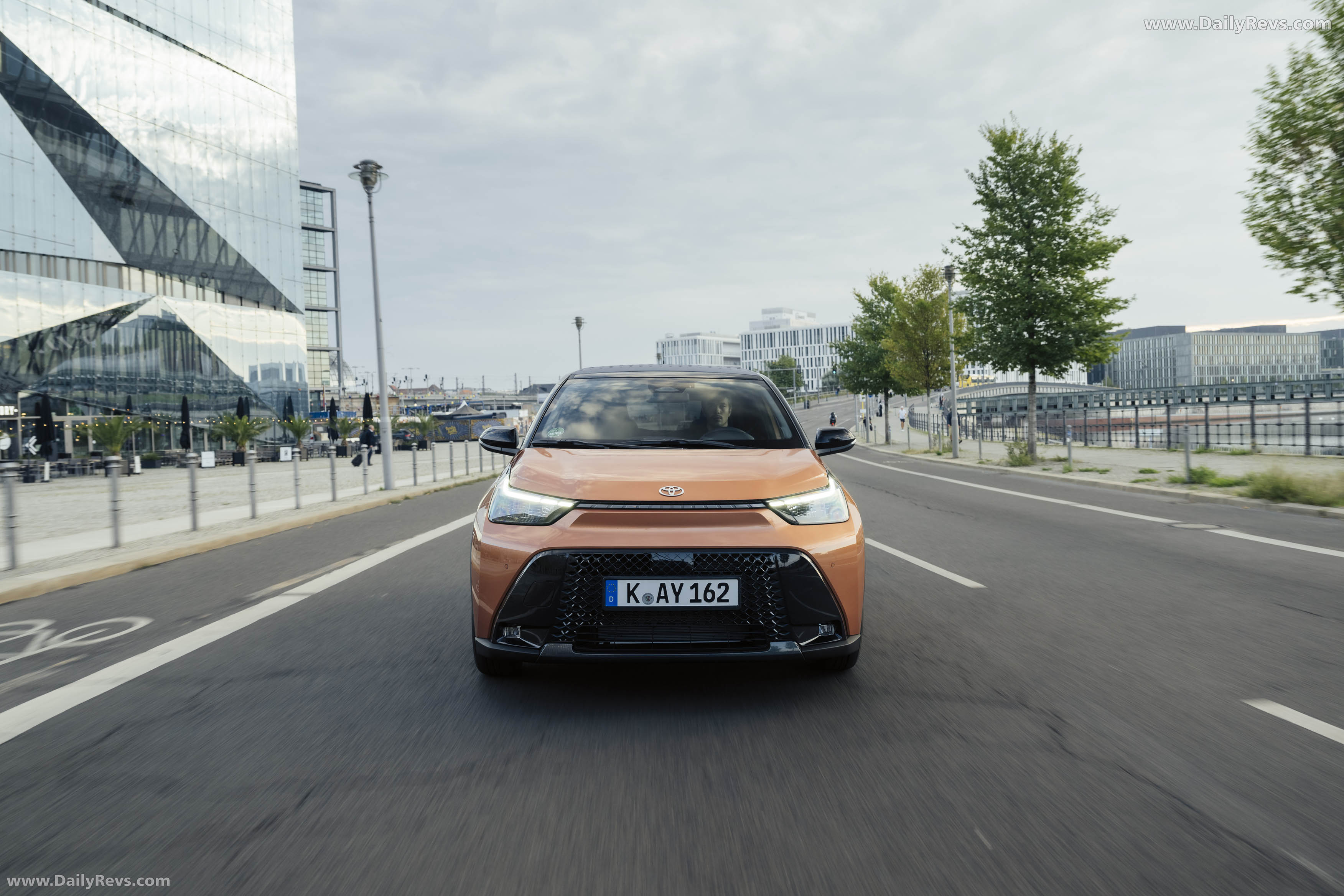 2026 Toyota Aygo X Hybrid Cinnamon Front View