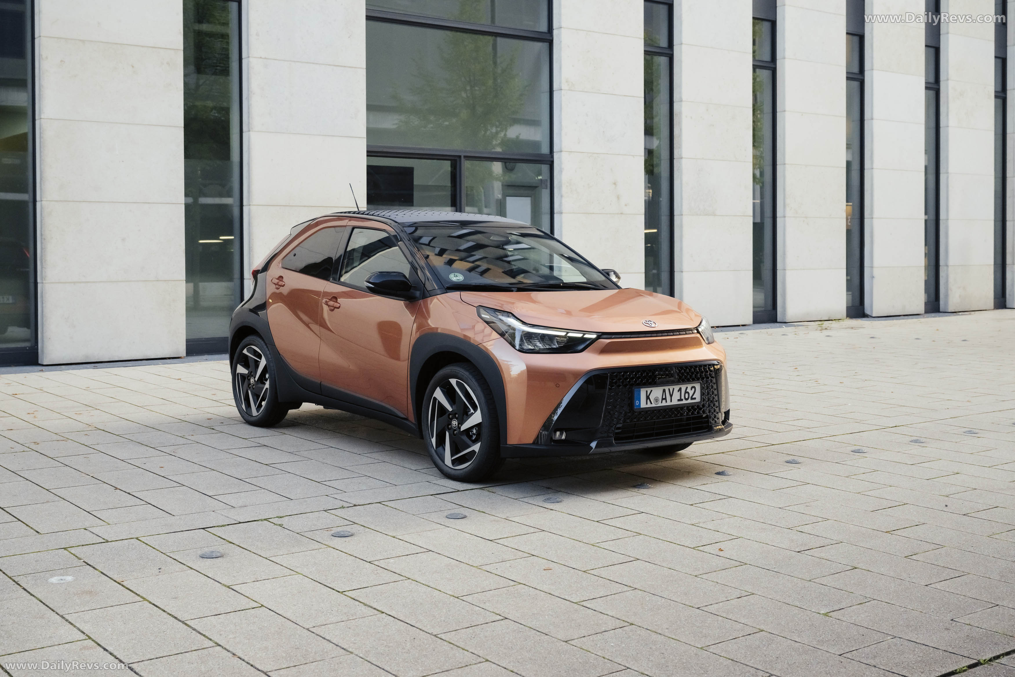 2026 Toyota Aygo X Hybrid Cinnamon Front View