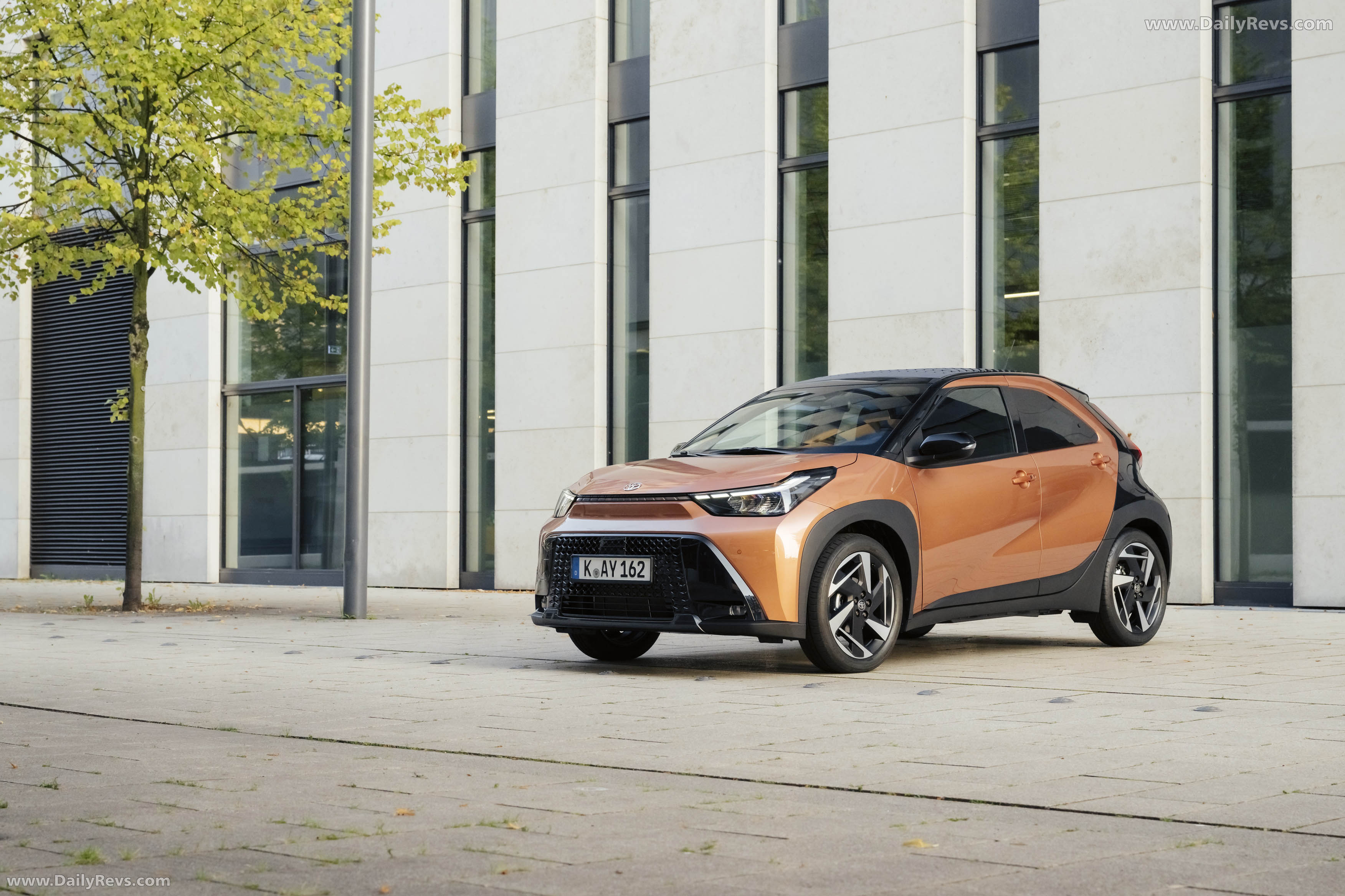 2026 Toyota Aygo X Hybrid Cinnamon Front View