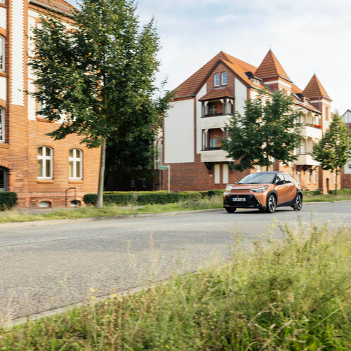 2026 Toyota Aygo X Hybrid Cinnamon Front View