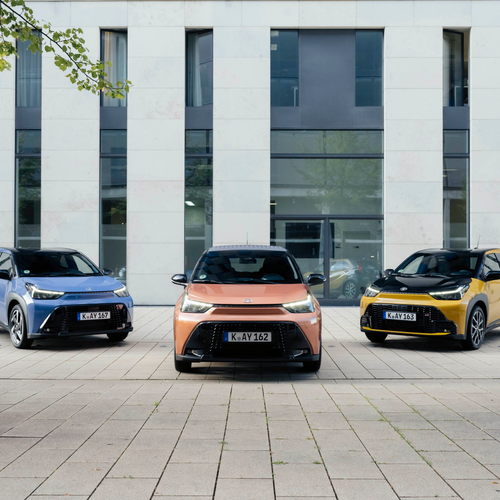 2026 Toyota Aygo X Hybrid Cinnamon Front View
