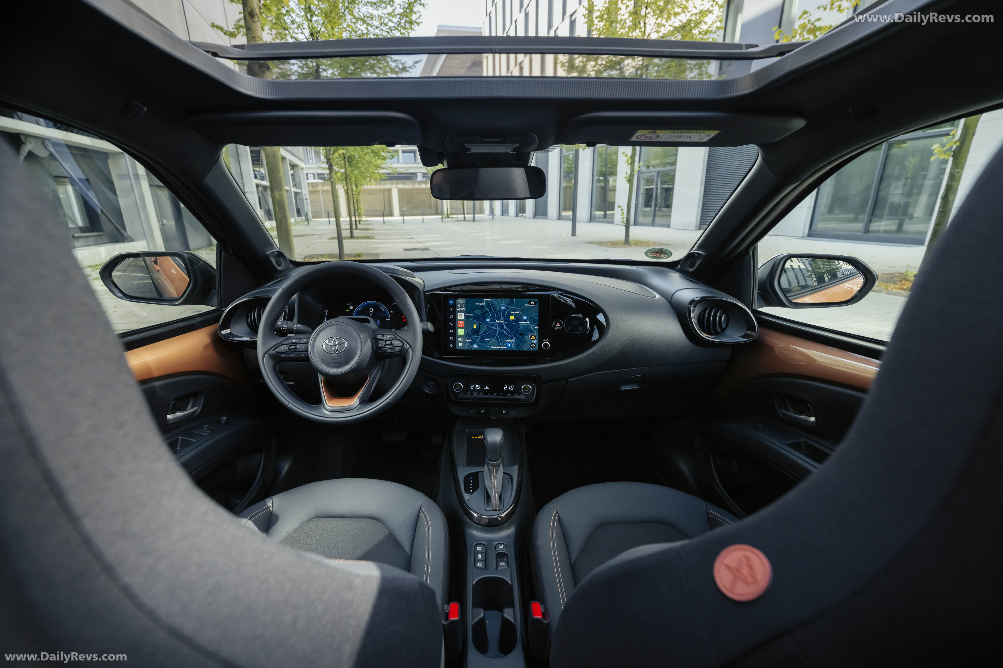 2026 Toyota Aygo X Hybrid Cinnamon Interior