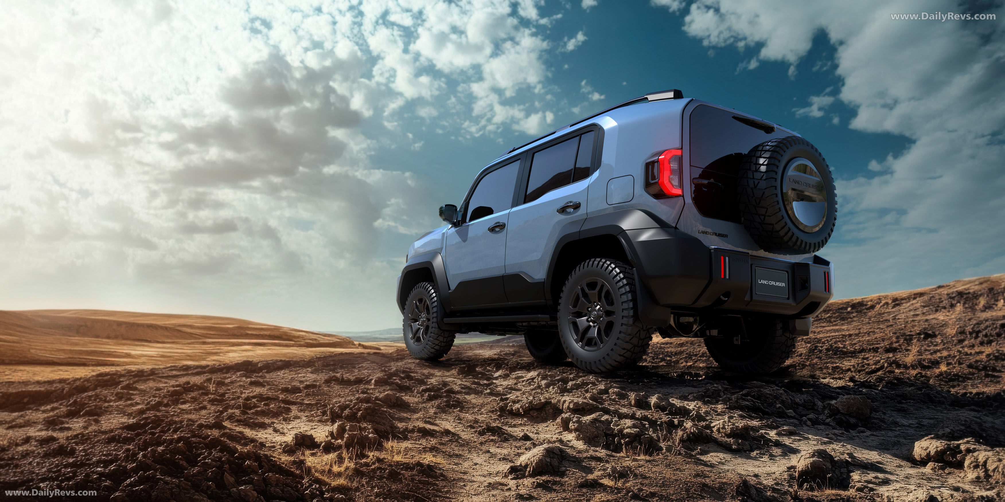 2027 Toyota Land Cruiser FJ Rear View